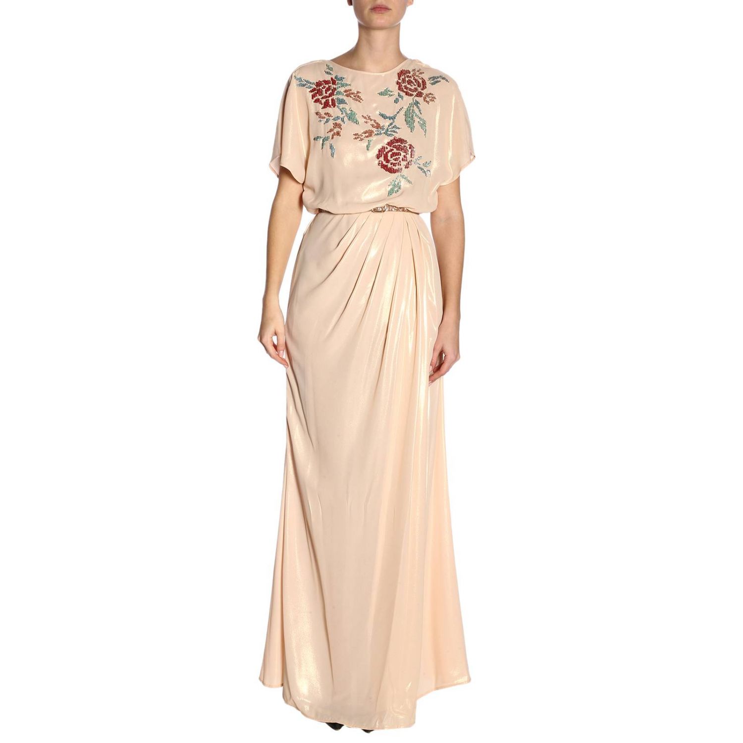 Elisabetta Franchi Outlet: dress for woman - Pink | Elisabetta Franchi ...