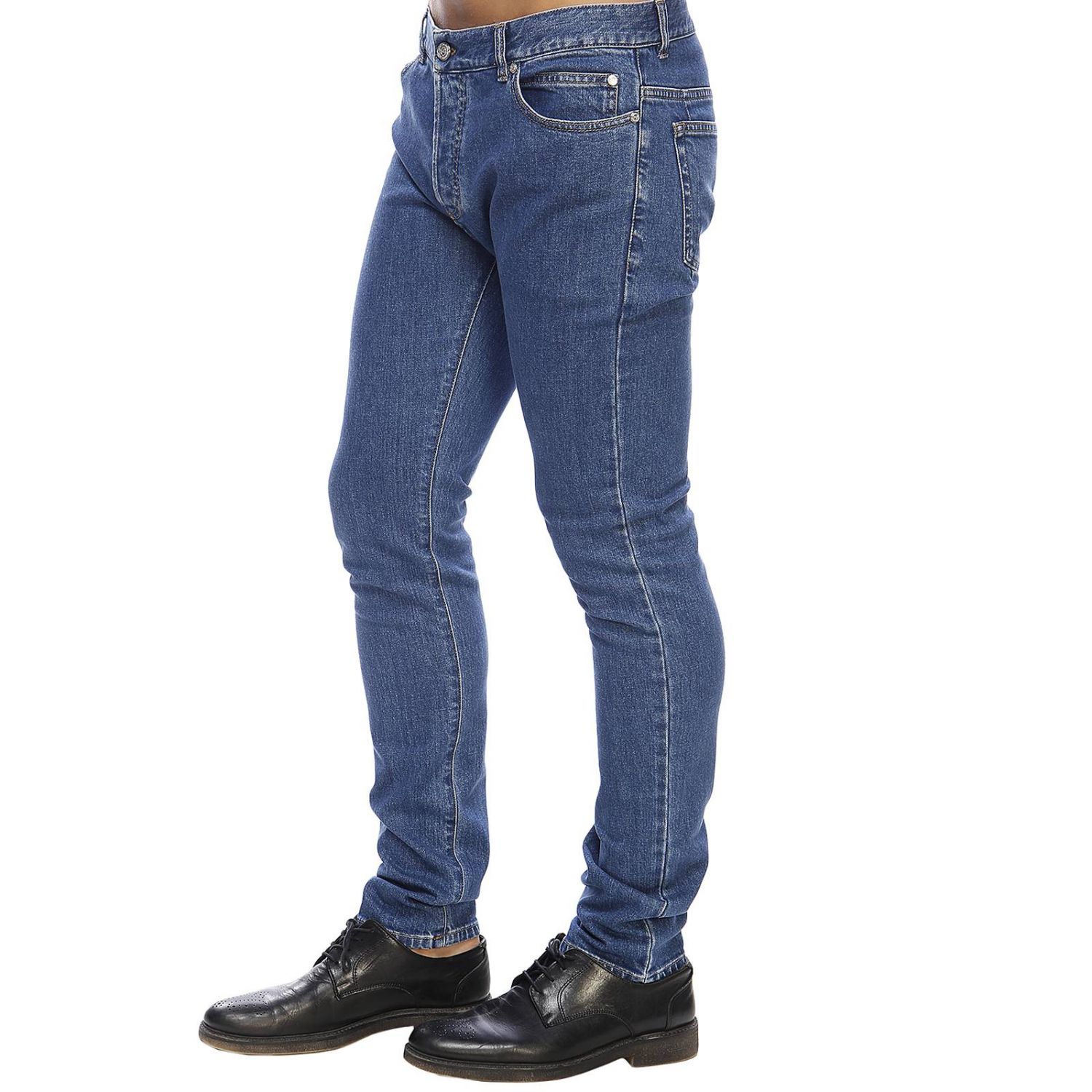 balmain men's designer jeans