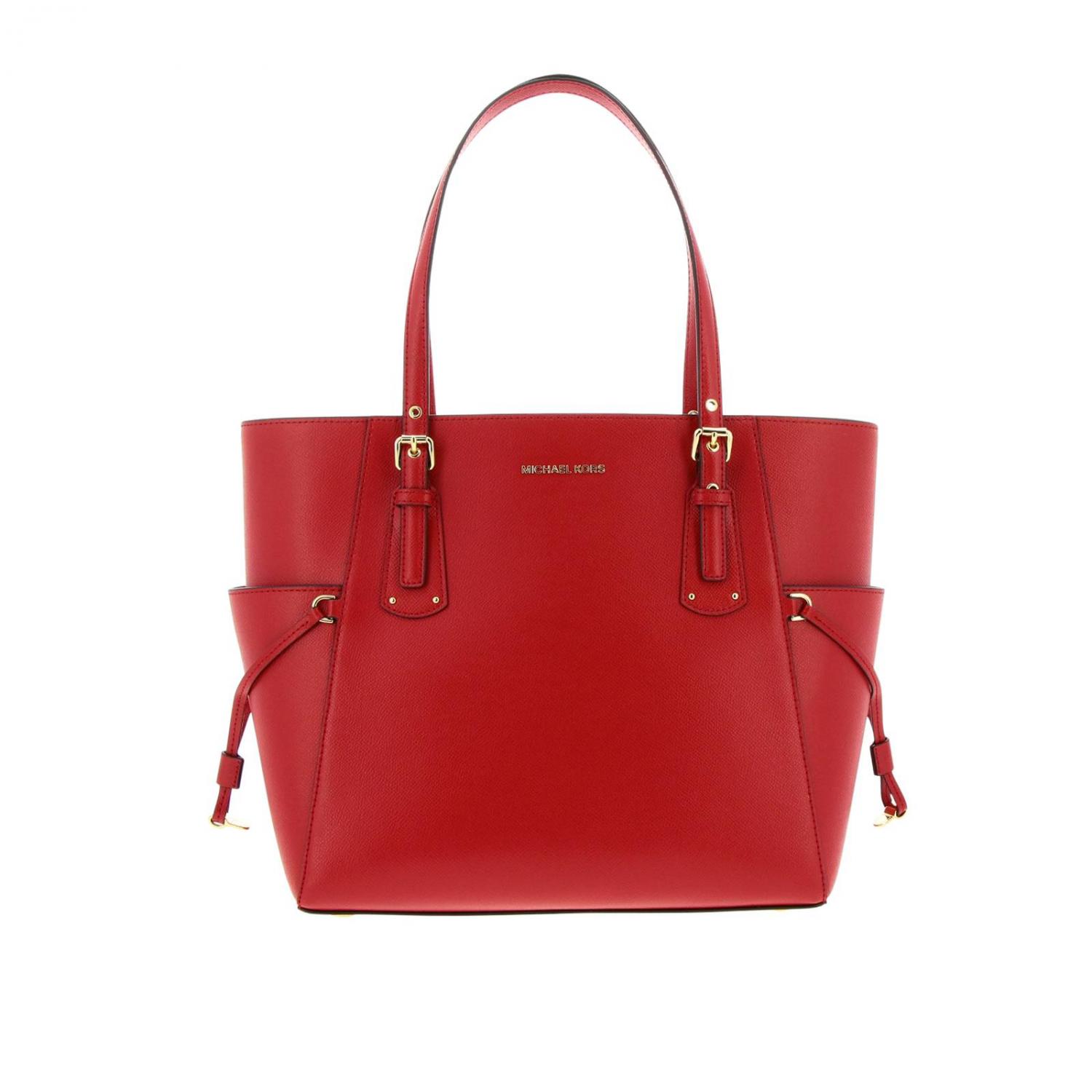 Michael Kors Outlet shoulder bag for woman Red Michael Kors