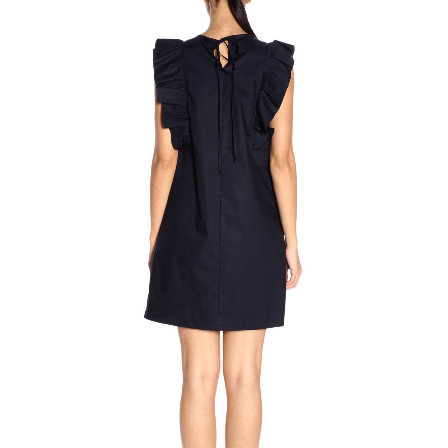 Blugirl Outlet: dress for woman - Blue | Blugirl dress 7751 online on ...