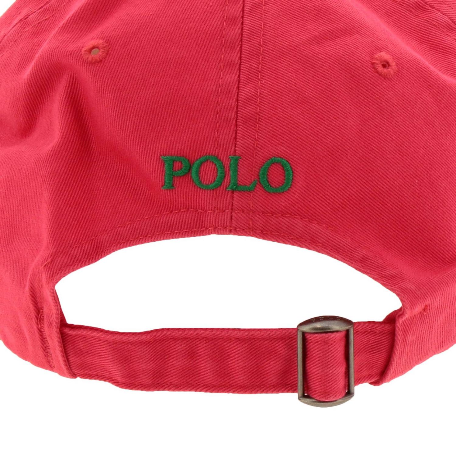 coral polo hat