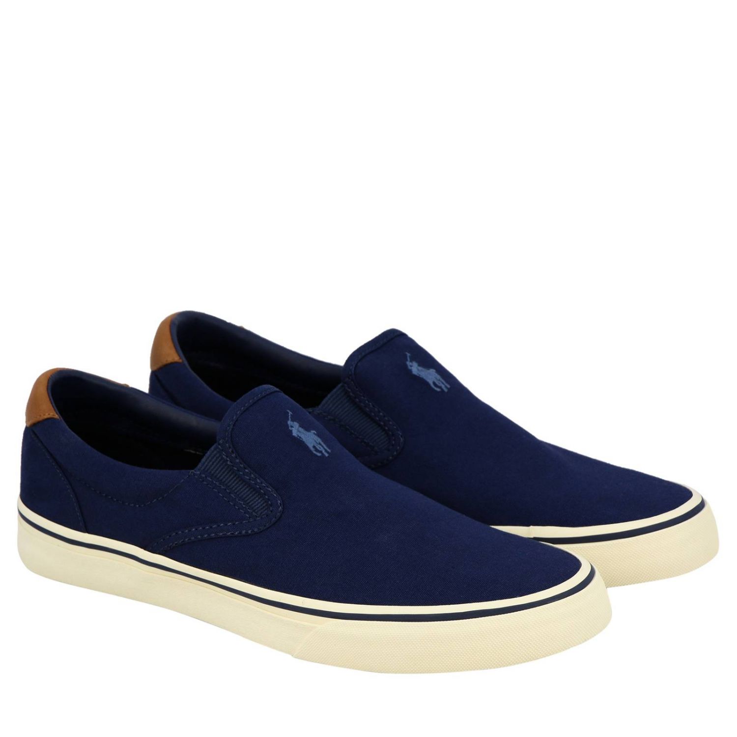 Polo Ralph Lauren Outlet: Shoes men - Navy | Sneakers Polo Ralph Lauren ...