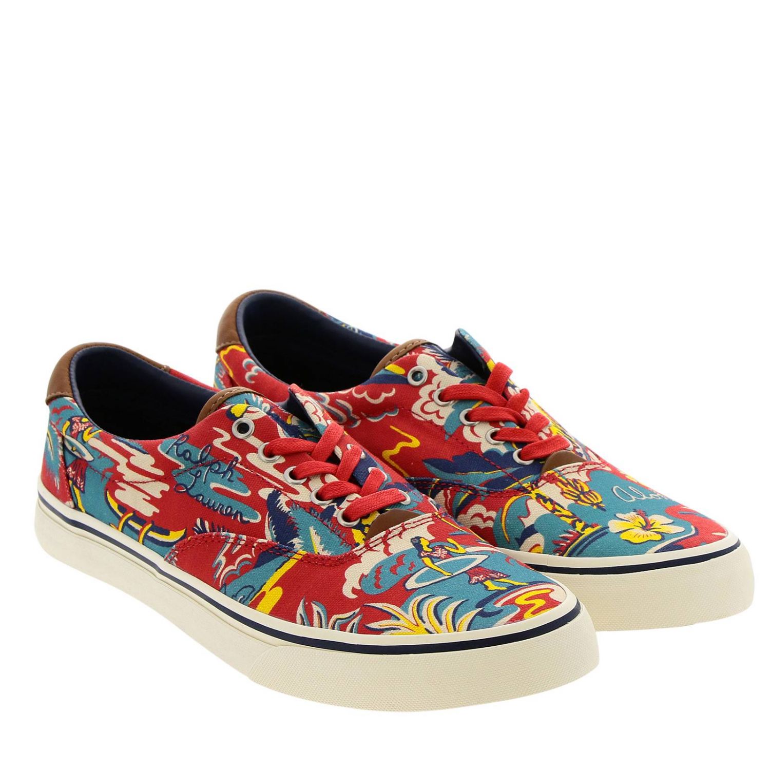 polo floral shoes