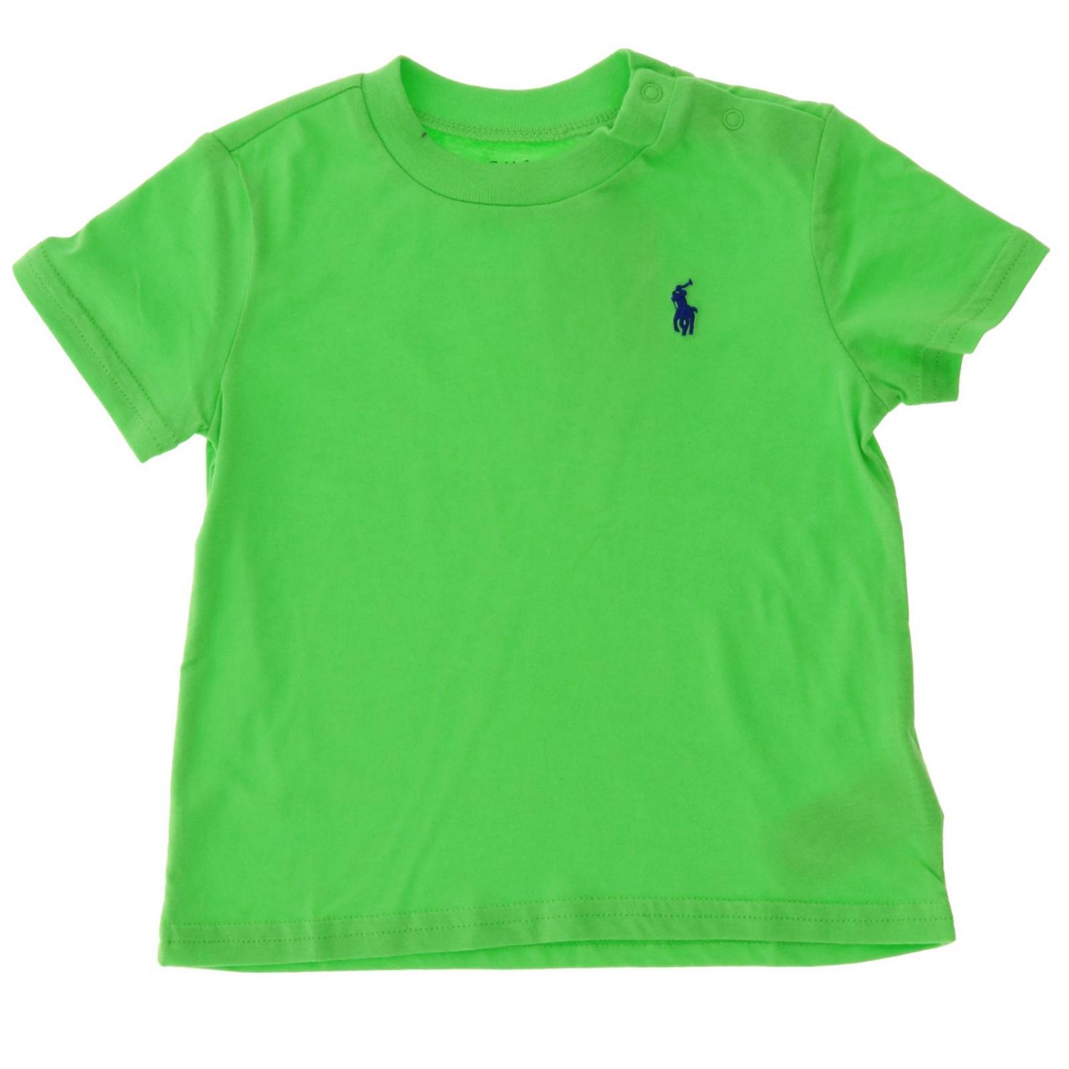 Polo Ralph Lauren Infant Outlet: T-shirt kids - Green | T-Shirt Polo ...