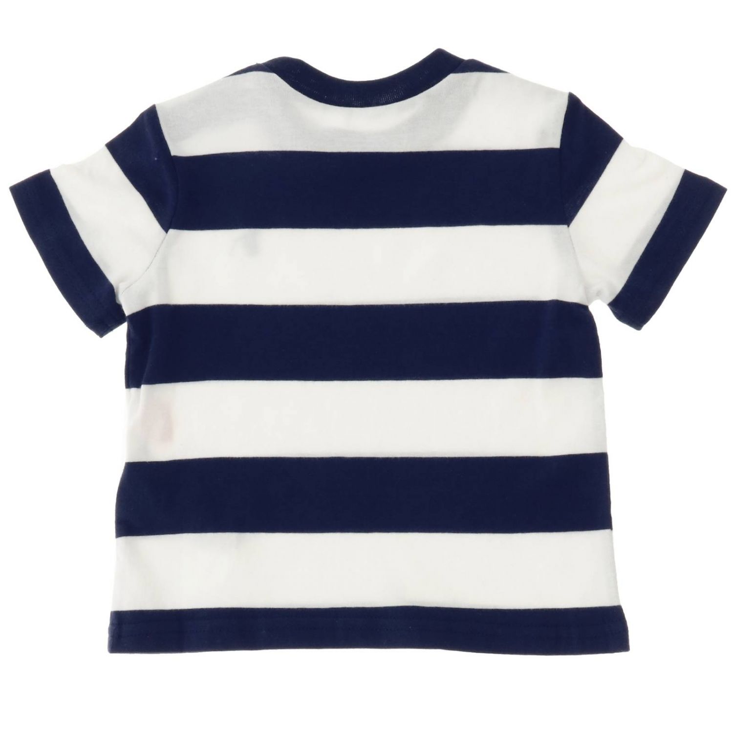 infant blue shirt