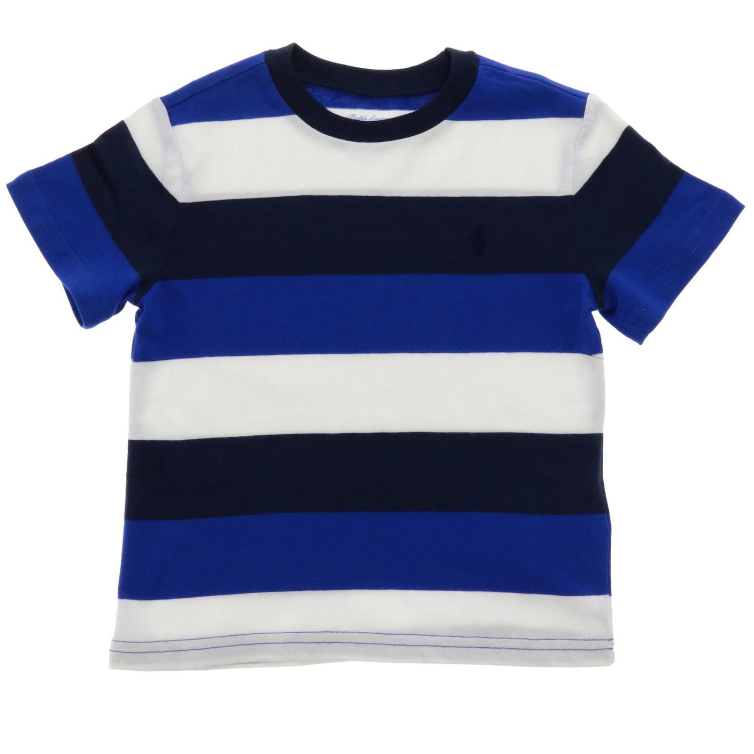 infant blue shirt