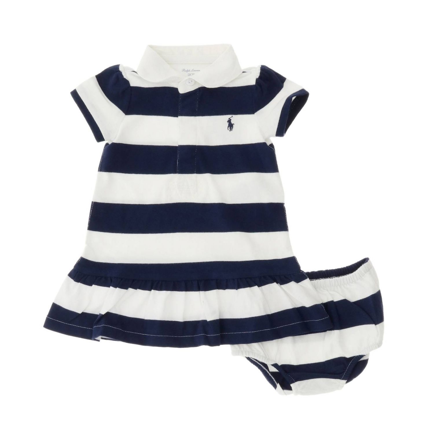 Polo Ralph Lauren Infant Outlet Romper kids Blue Romper Polo Ralph