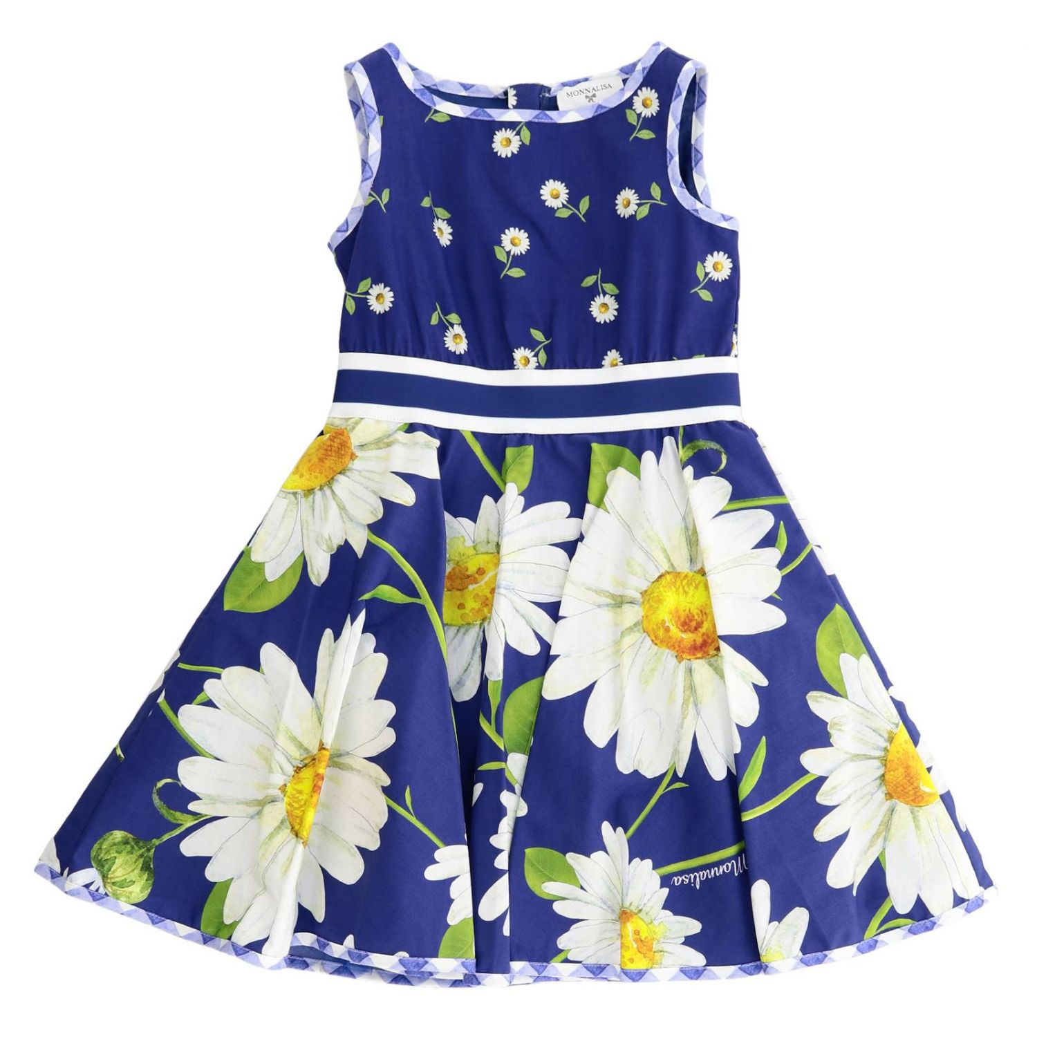 Monnalisa Outlet: dress for girls - Blue | Monnalisa dress 113910 3654 ...