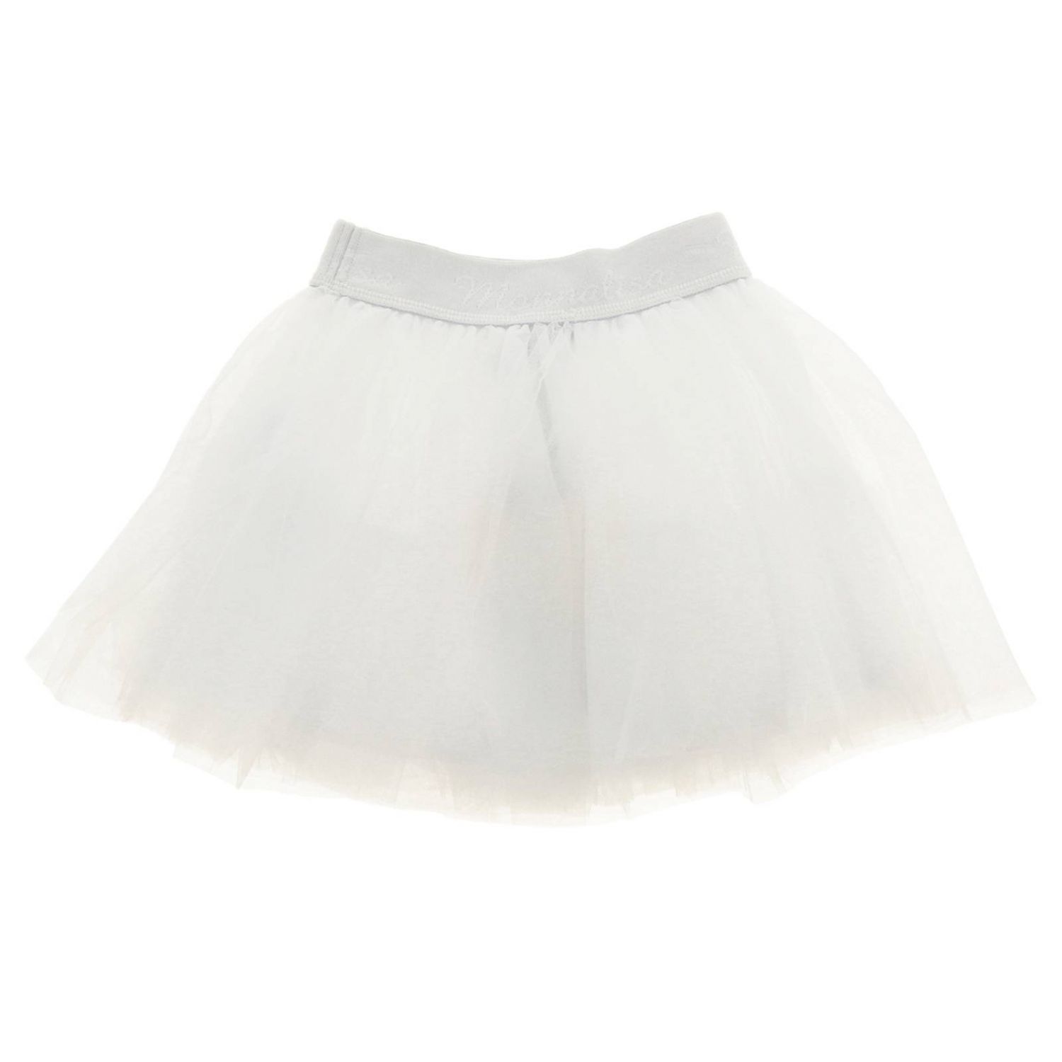 Skirt Monnalisa: Skirt kids Monnalisa white 2