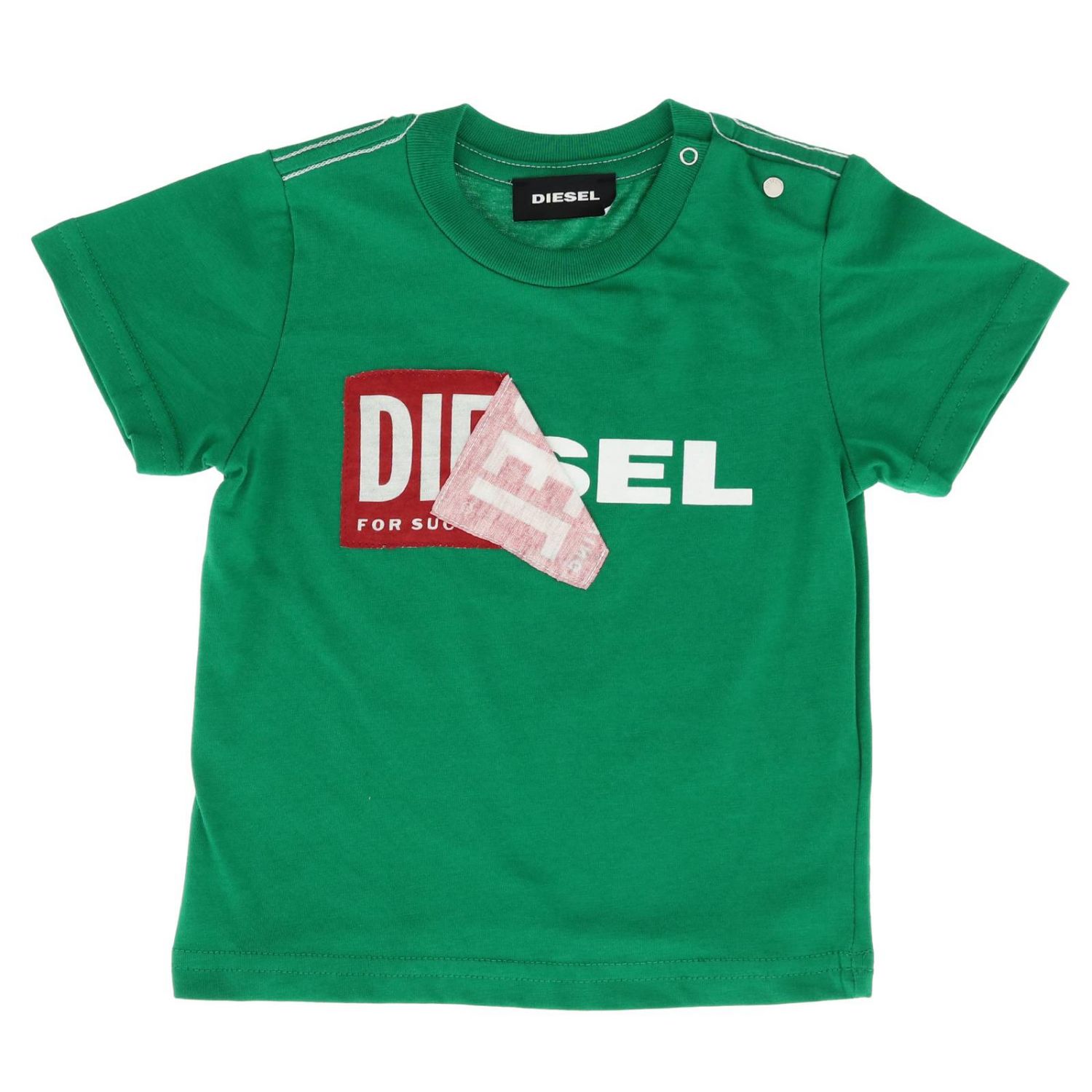 diesel green t shirt