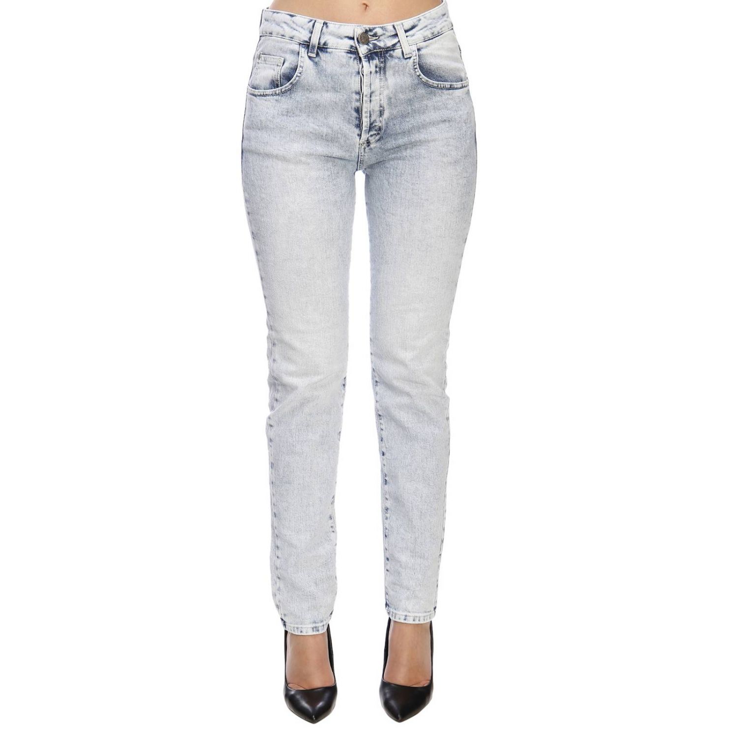 Frankie Morello Outlet: Jeans women - Stone Washed | Jeans Frankie ...