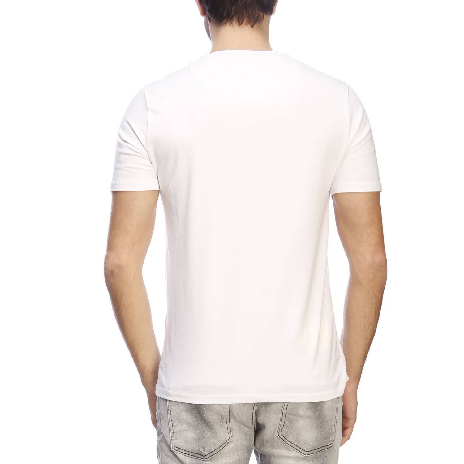Frankie Morello Outlet: t-shirt for man - White | Frankie Morello t ...