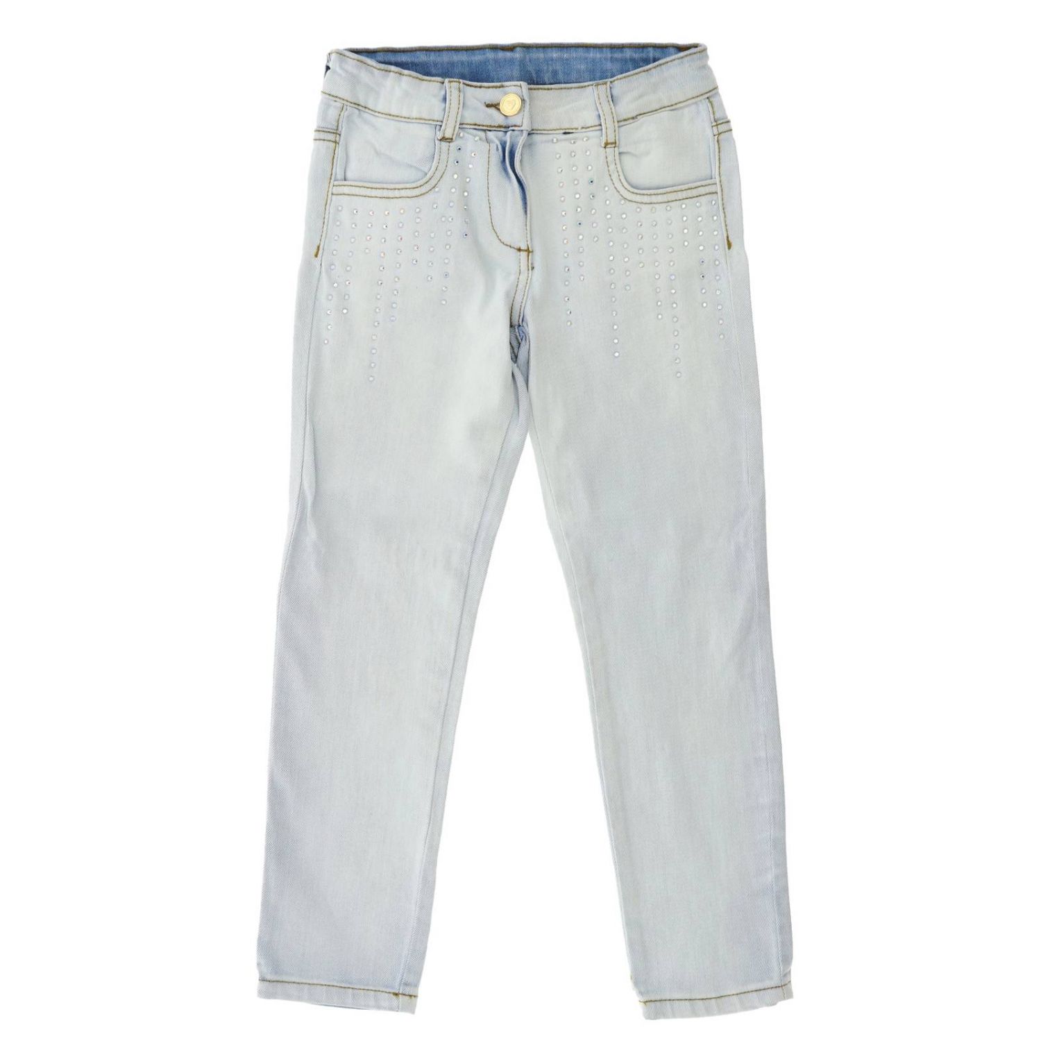 Twinset Outlet: jeans for girls - Stone Bleached | Twinset jeans ...