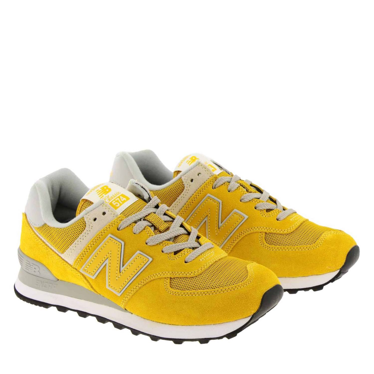 New Balance Outlet: sneakers for man - Yellow | New Balance sneakers ...