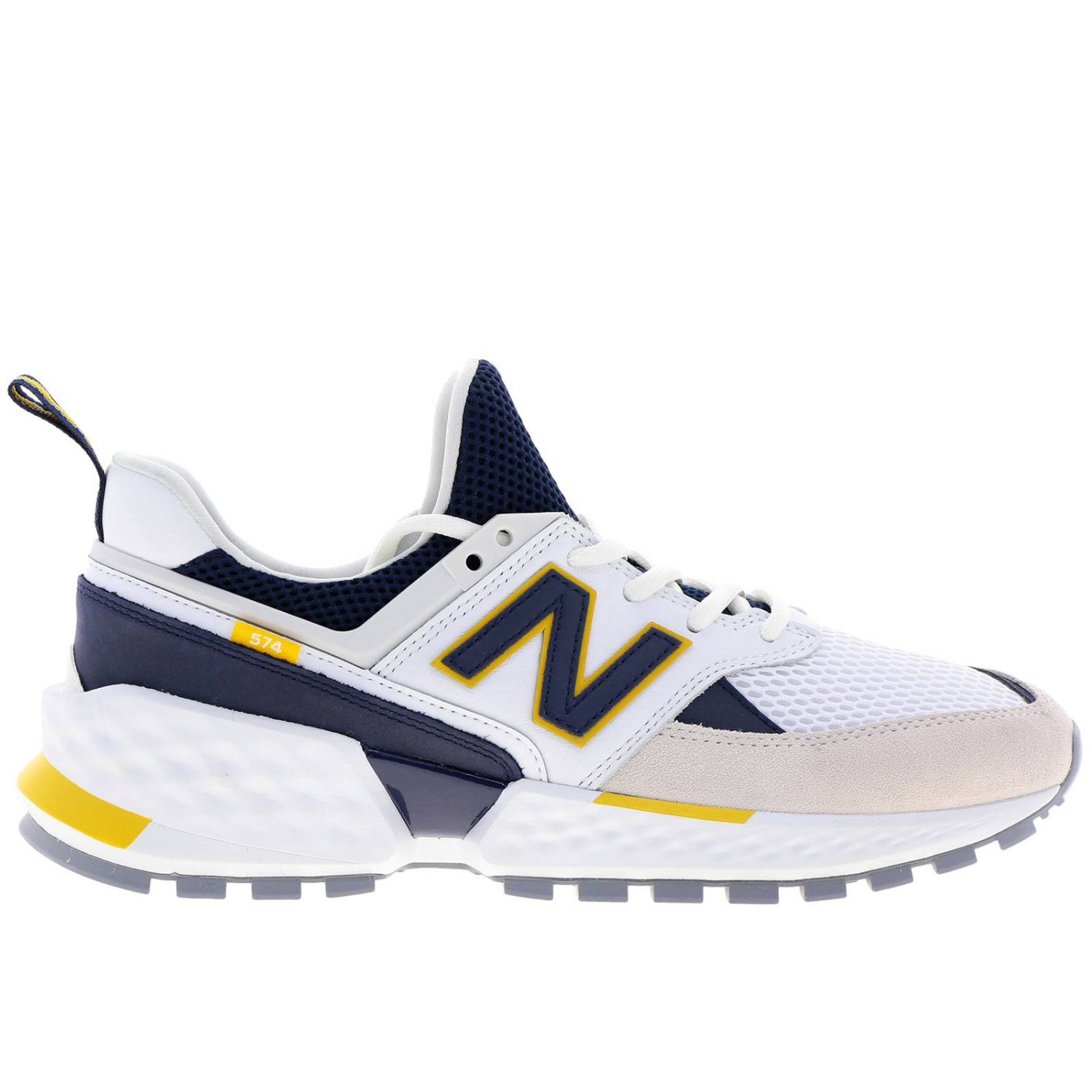 all white mens new balance shoes