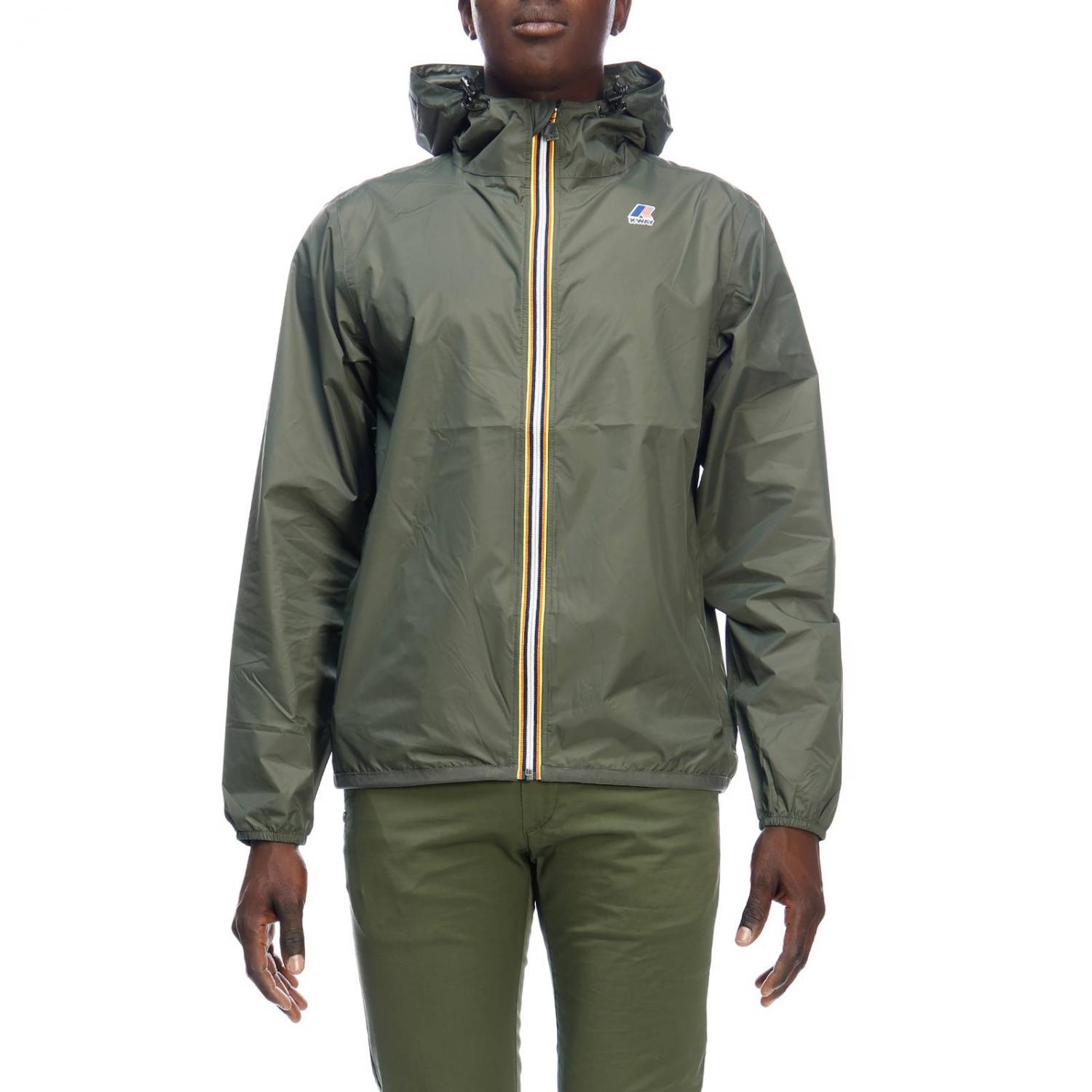 KWay Outlet jacket for man Grey KWay jacket K004BD0 online at