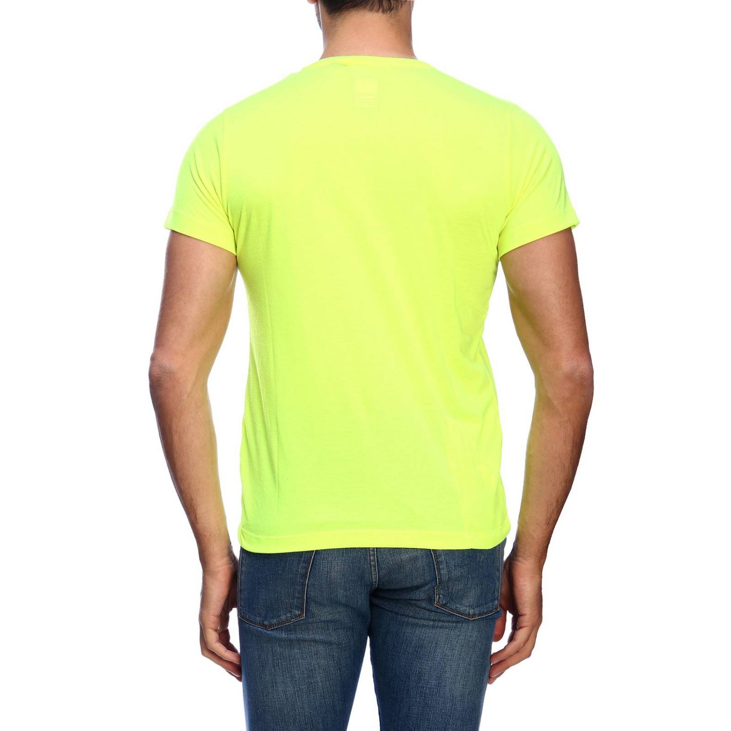 K-Way Outlet: T-shirt men - Ocher | T-Shirt K-Way K007JE0 GIGLIO.COM