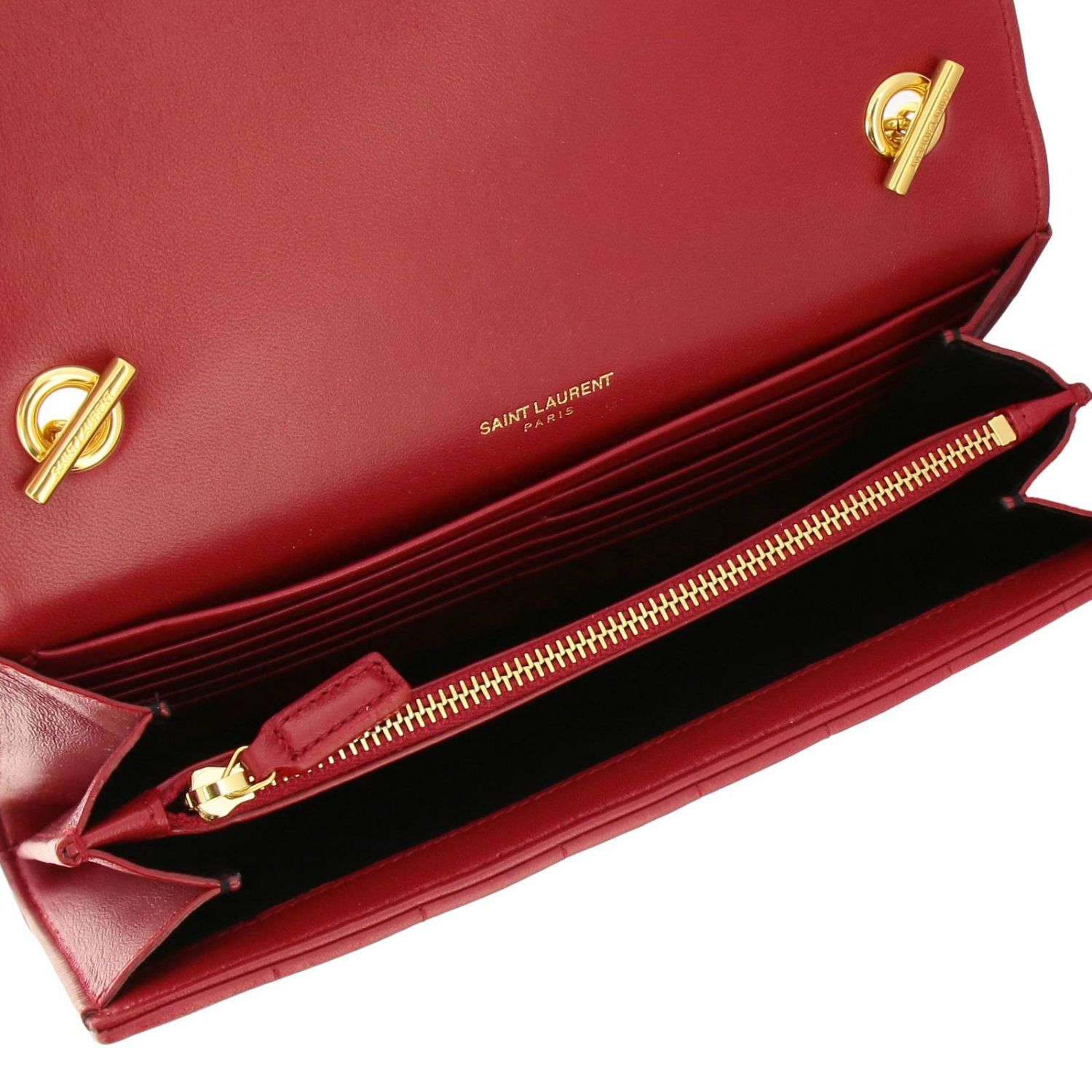 saint laurent red bag