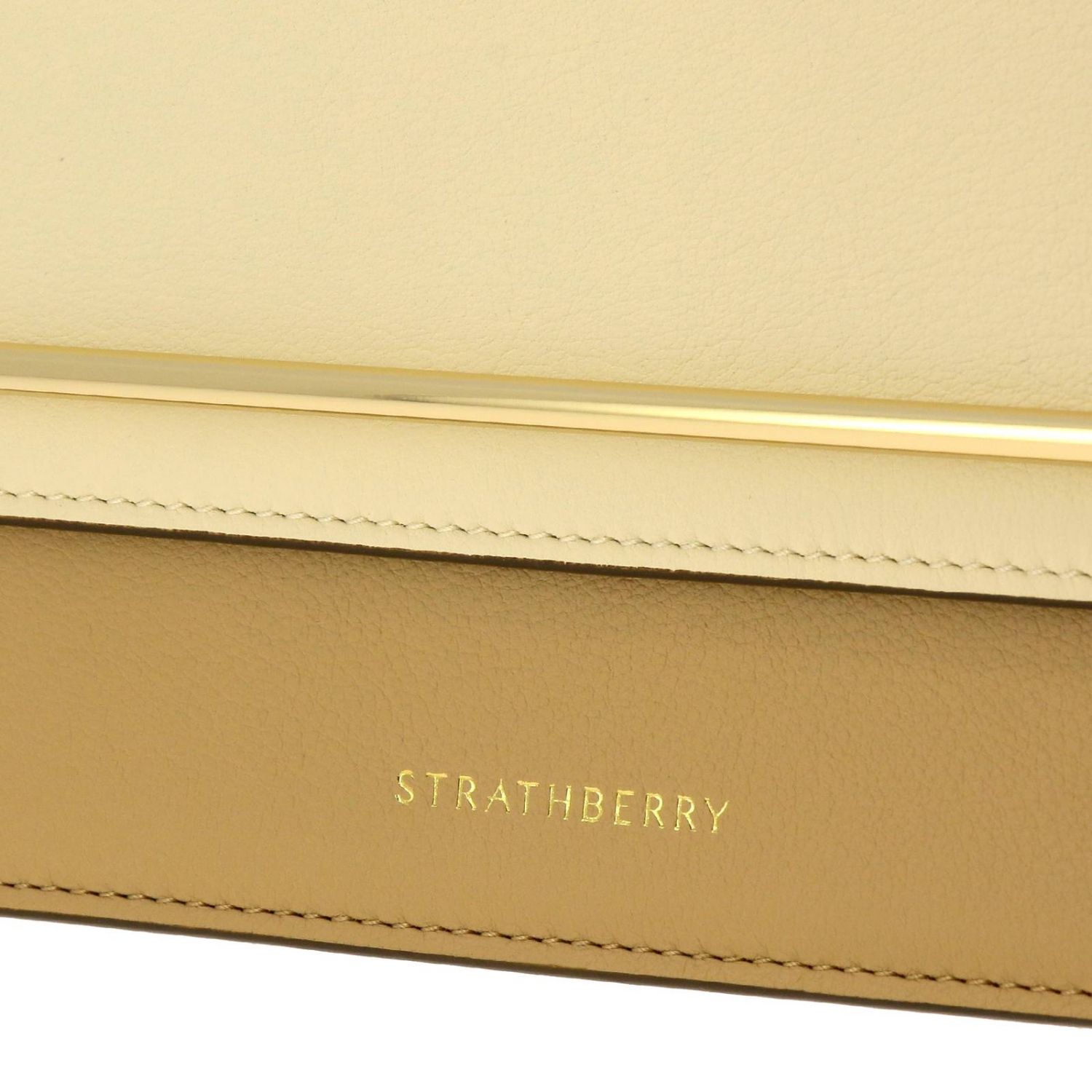 STRATHBERRY: mini bag for woman - Beige | Strathberry mini bag EAST ...