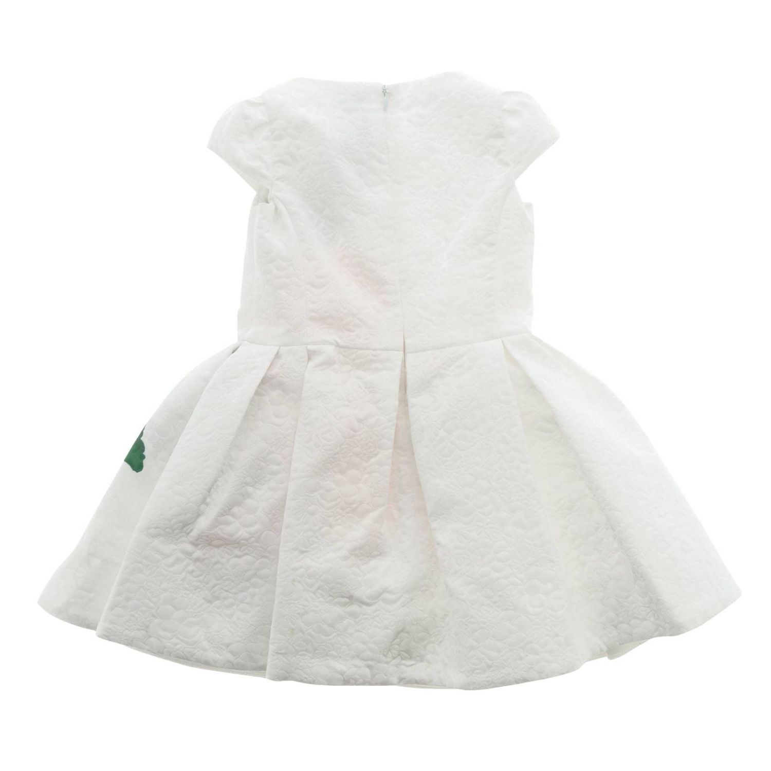 Dress Simonetta: Dress kids Simonetta white 2