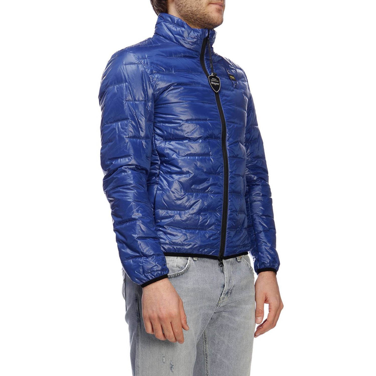 Royal blue jacket for men Clearance