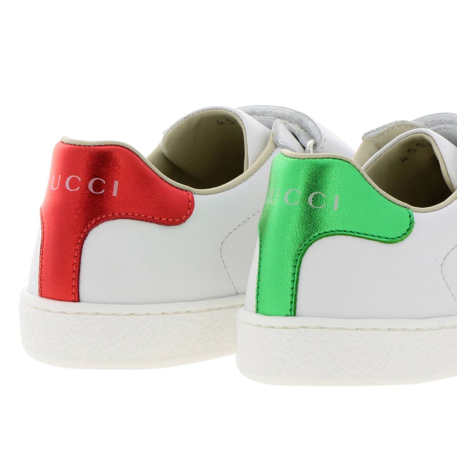 GUCCI: Shoes kids | Shoes Gucci Kids White | Shoes Gucci 455448 CPWP0 ...