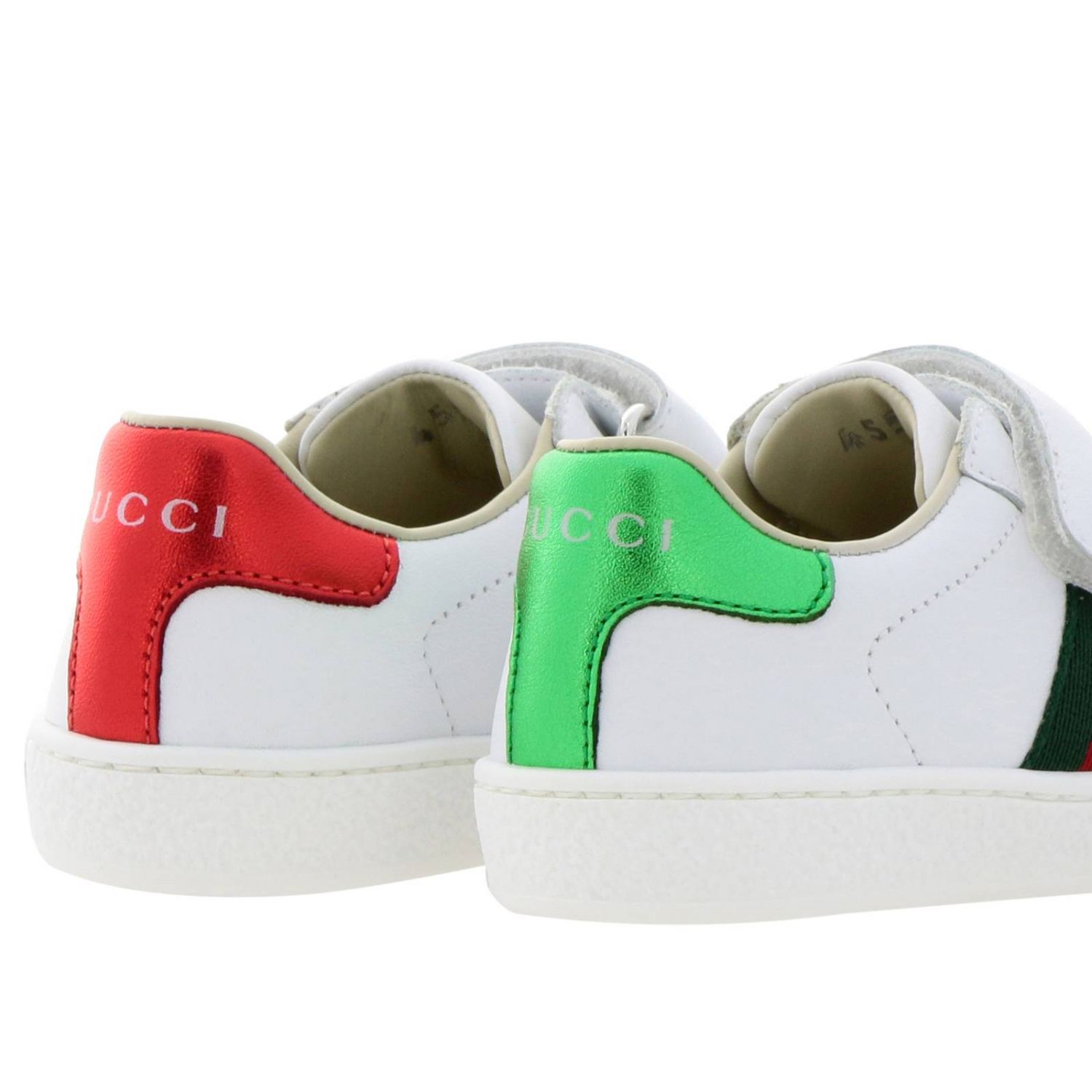 GUCCI shoes for boys White Gucci shoes 455447 CPWP0 online on
