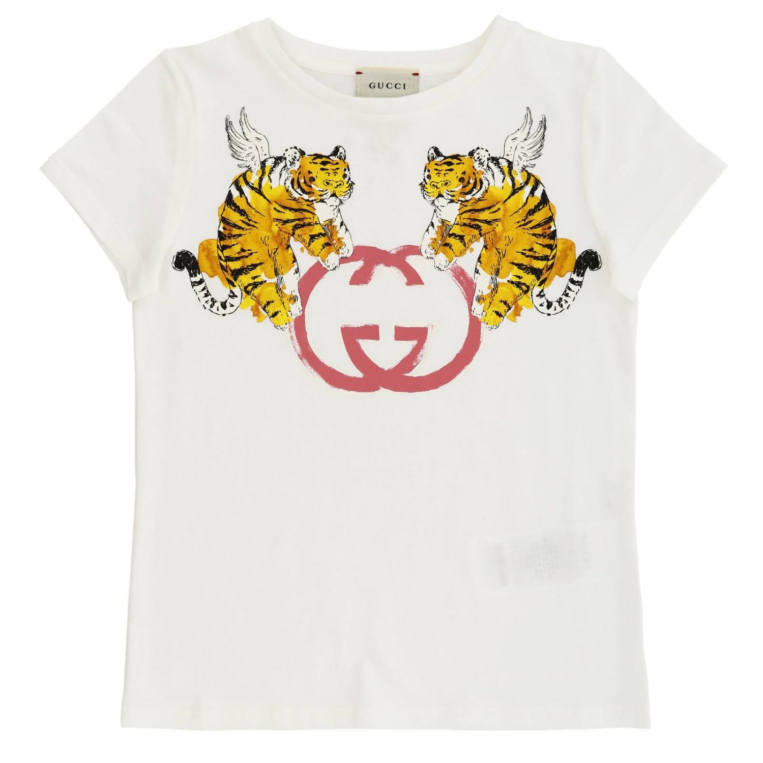 T-Shirt Gucci Kids | T-Shirt Kids Gucci 554879 XJAOX Giglio EN