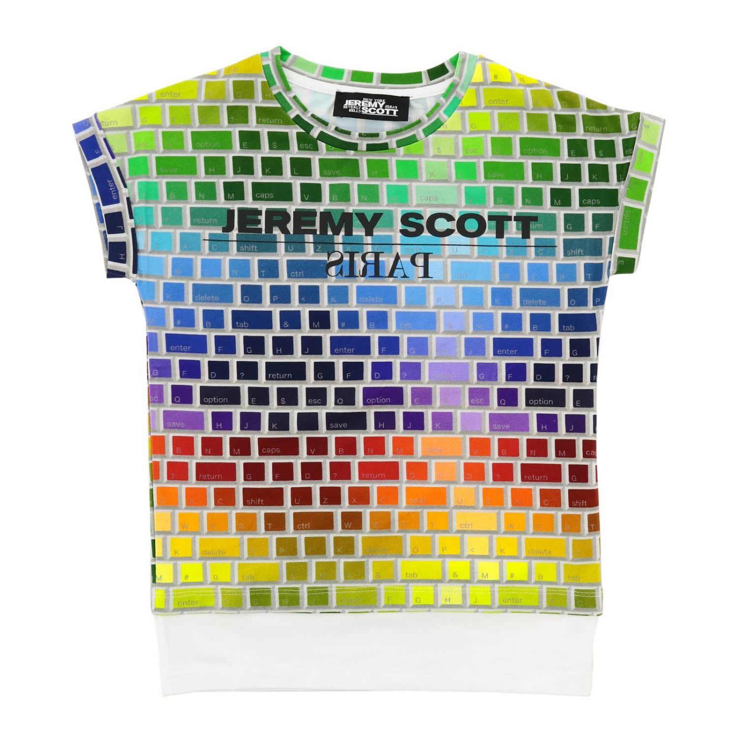 binding Bevæger sig Gå forud Jeremy Scott Outlet: t-shirt for boys - Multicolor | Jeremy Scott t-shirt  J4M004 LBB16 online on GIGLIO.COM