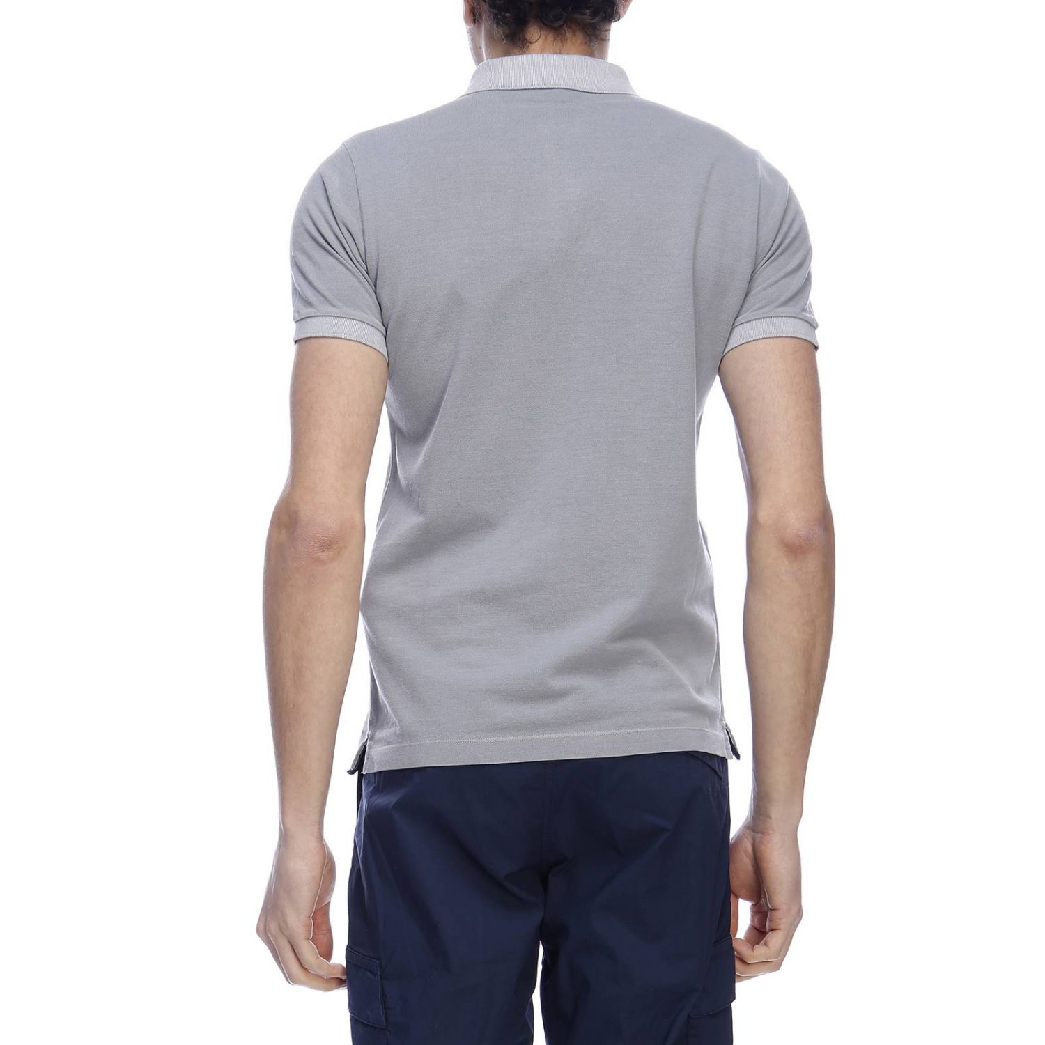 STONE ISLAND: T-shirt men - Grey | T-Shirt Stone Island 22S67 GIGLIO.COM