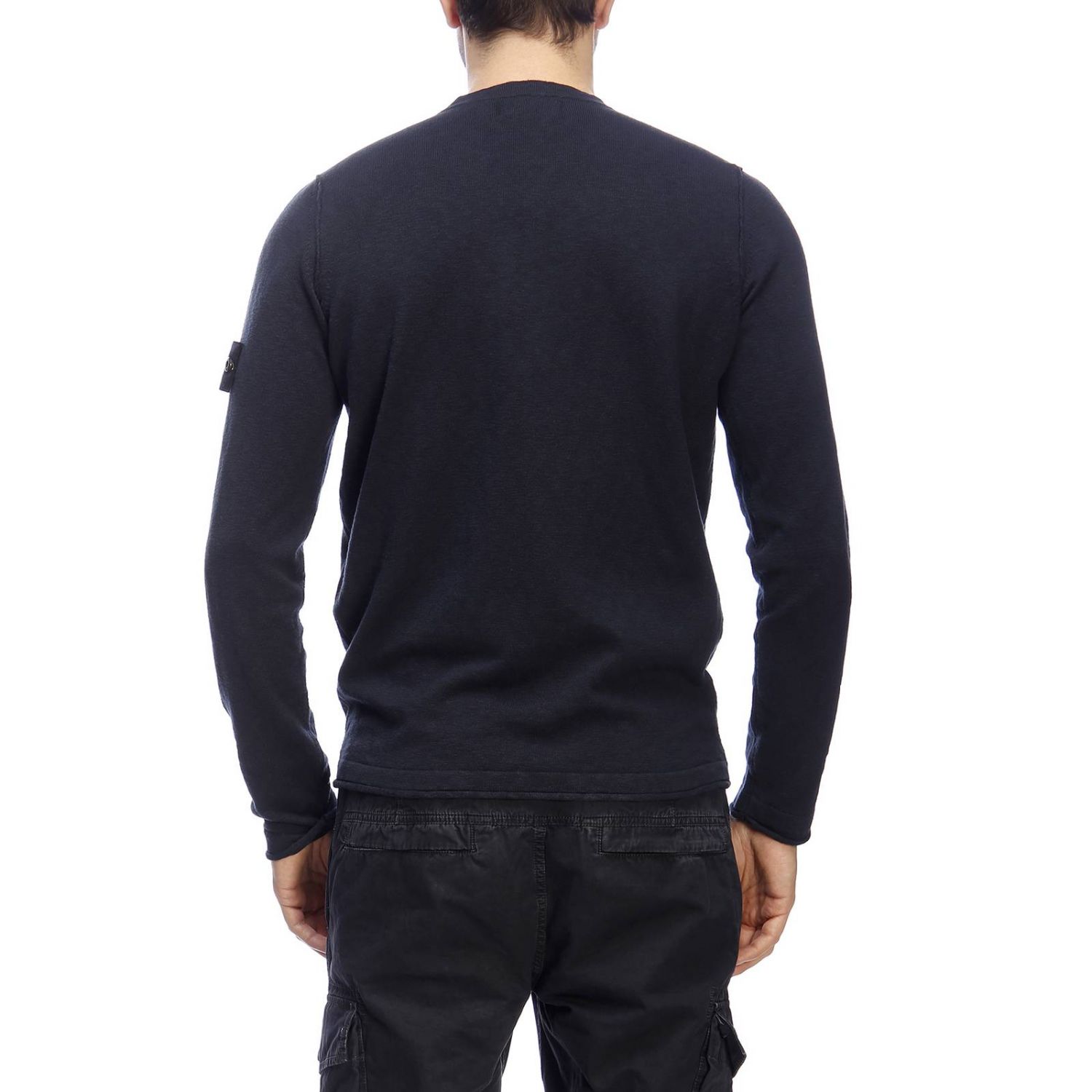 Stone Island Outlet: sweater for man - Navy | Stone Island sweater ...