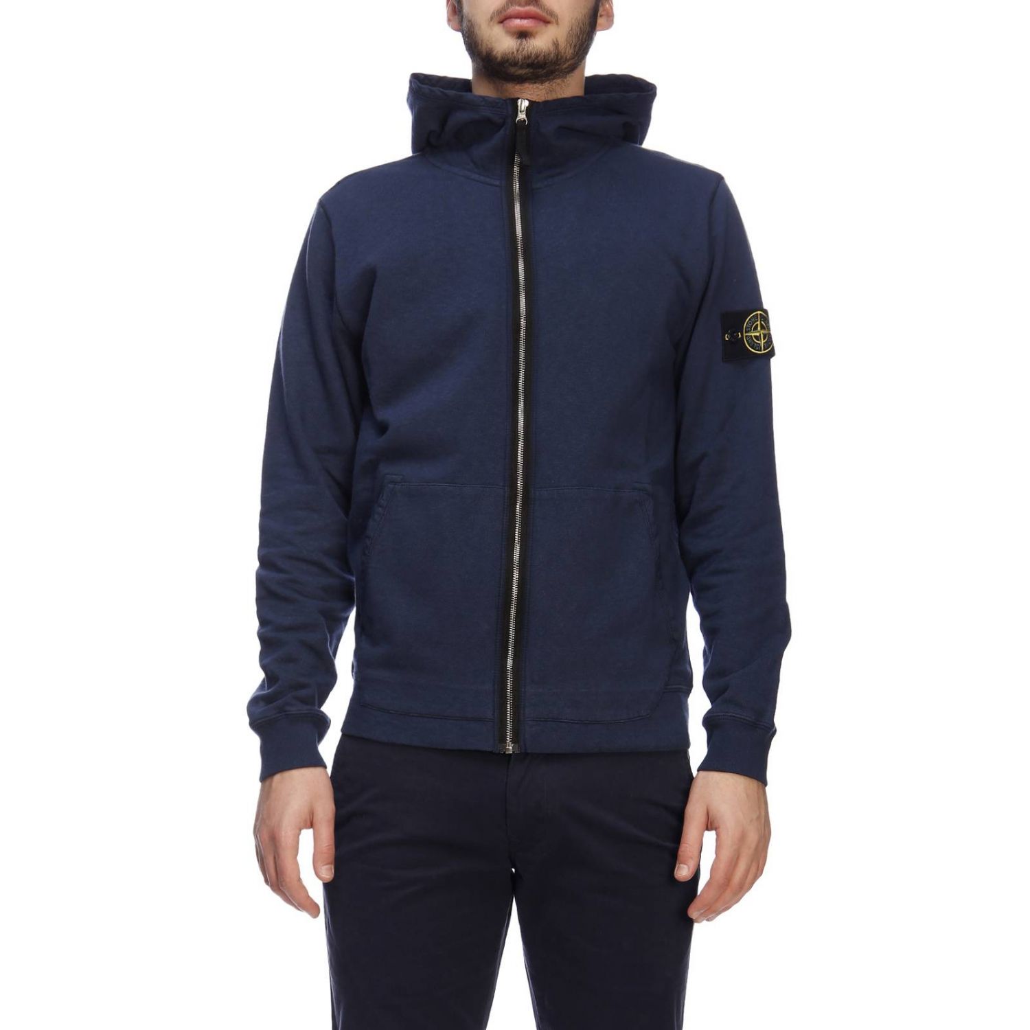 Stone Island Outlet: Sweater men | Sweater Stone Island Men Blue ...