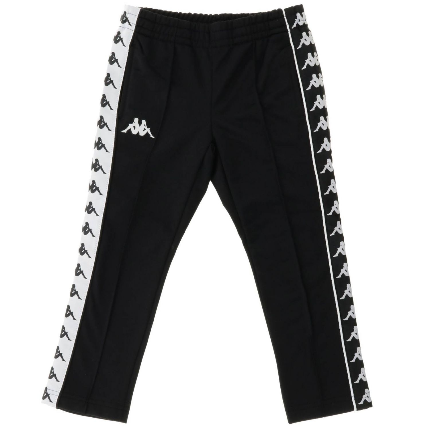 kappa black trousers