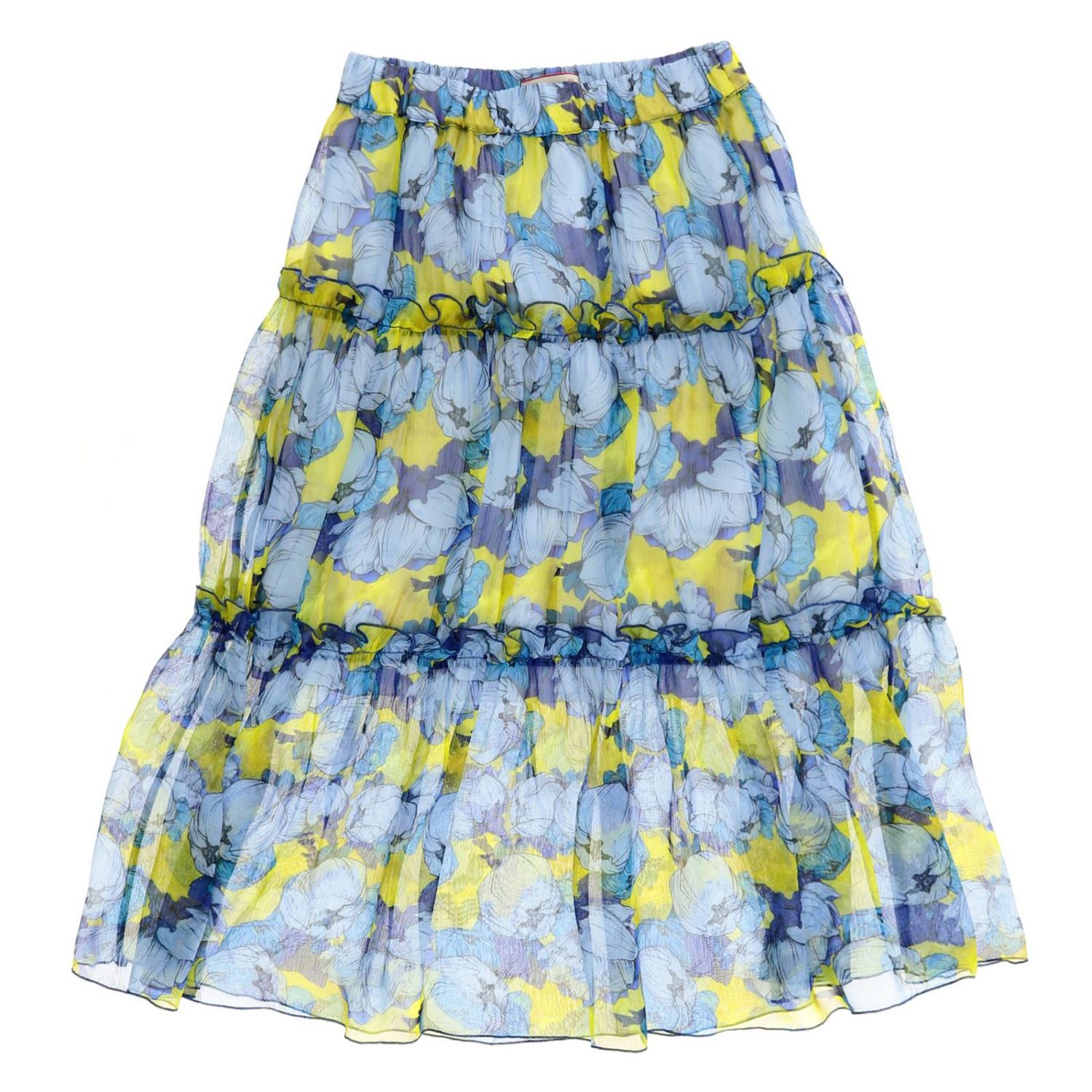 Pinko Outlet: Skirt kids - Gnawed Blue | Skirt Pinko 1A119M-Y594 MANNU ...