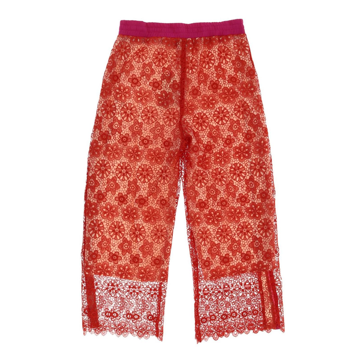 Pinko Outlet pants for girls Coral Pinko pants 1A118CY577 ANSIEI