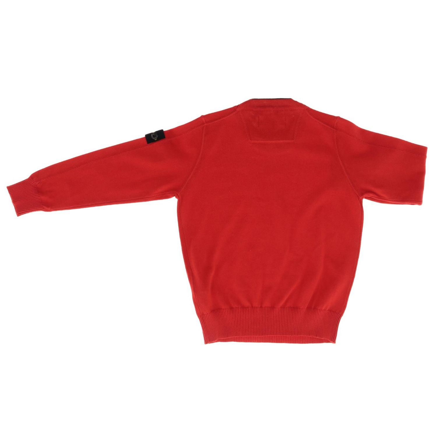 STONE ISLAND JUNIOR: sweater for boys - Red | Stone Island Junior ...