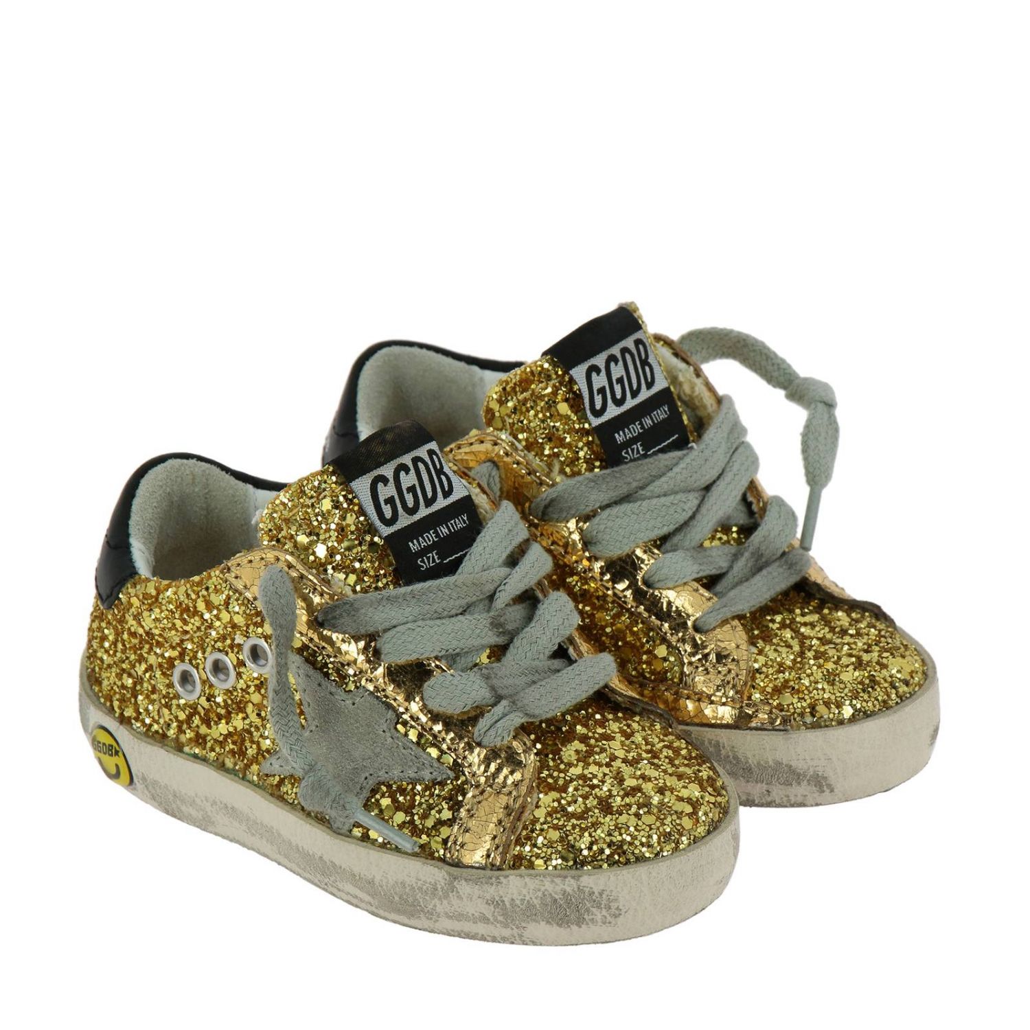 Golden Goose Outlet: Shoes kids | Shoes Golden Goose Kids Gold | Shoes ...
