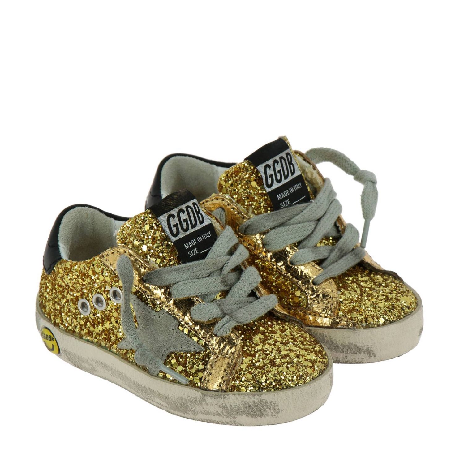 Golden Goose Outlet Shoes kids Shoes Golden Goose Kids Gold Shoes