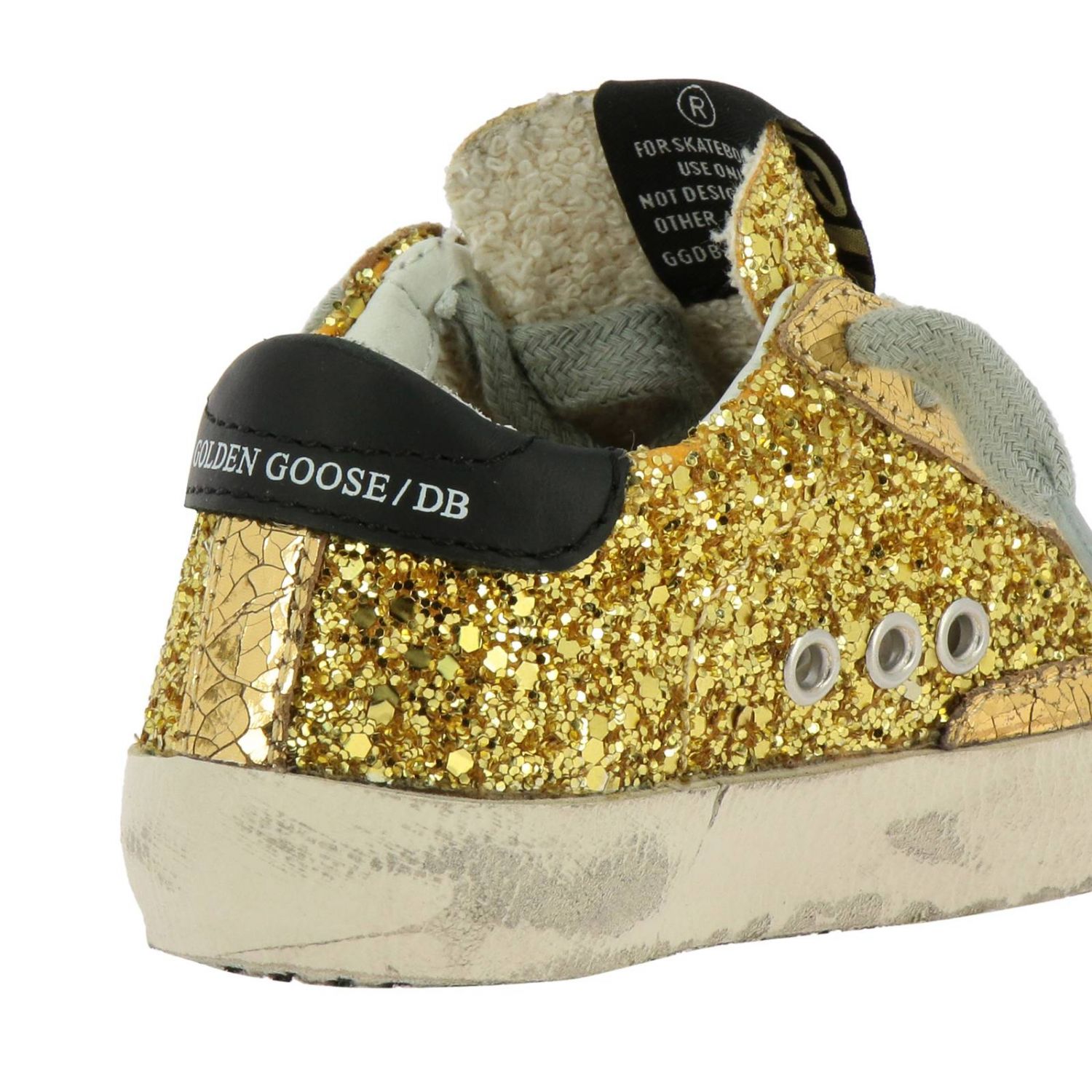 Golden Goose Outlet Shoes kids Shoes Golden Goose Kids Gold Shoes