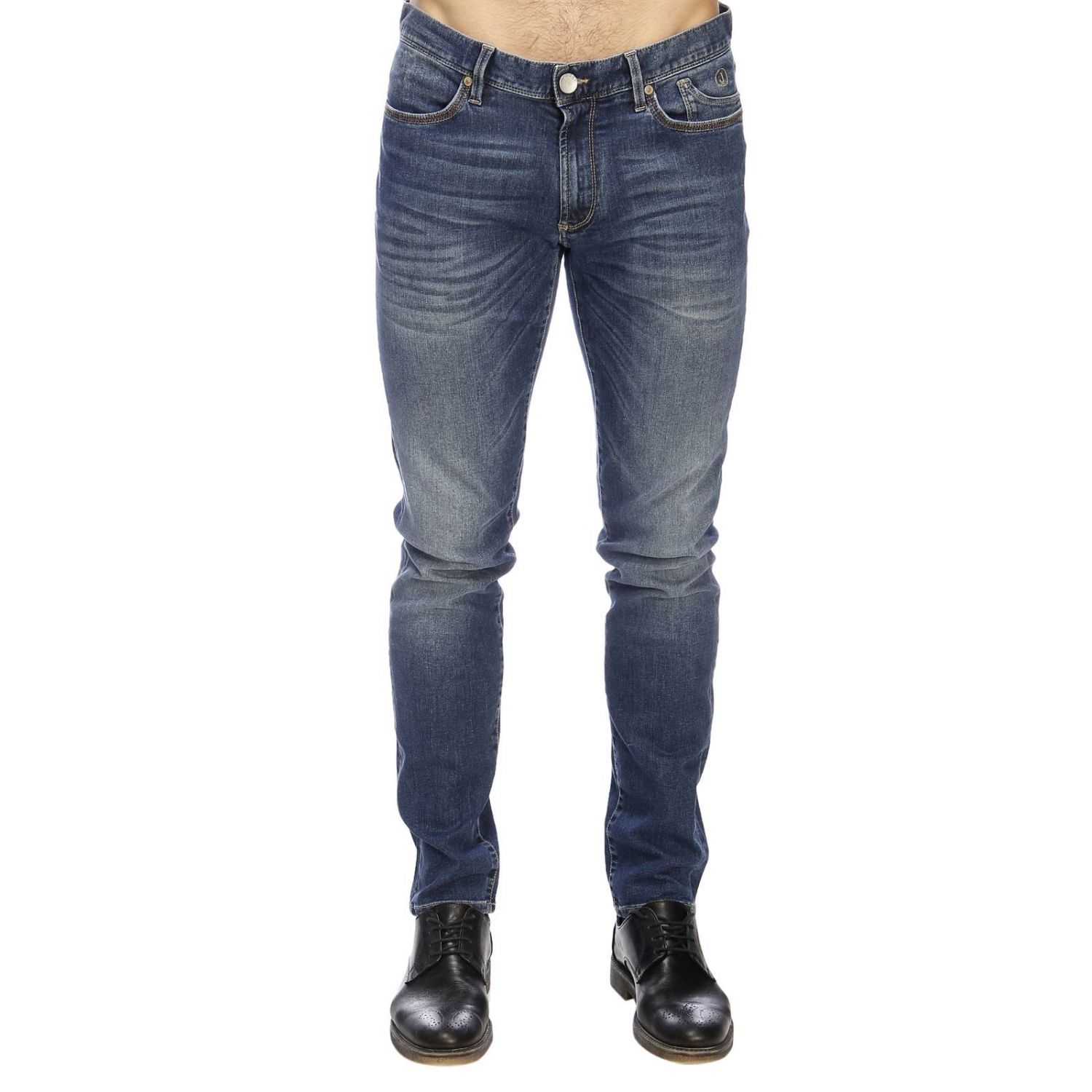 Jeckerson Outlet: jeans for man - Blue | Jeckerson jeans PA079 D040085 ...