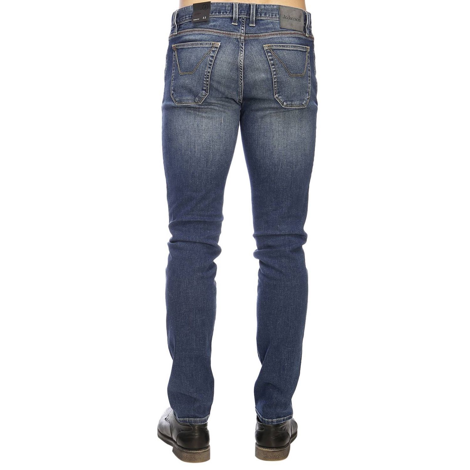 Jeckerson Outlet: Jeans men - Blue | Jeans Jeckerson PA079 D040085 ...