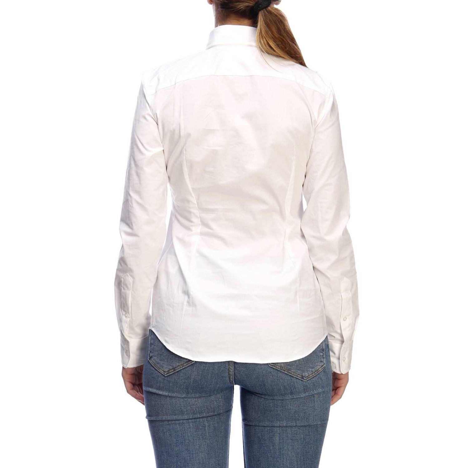 Polo Ralph Lauren Outlet shirt for woman White Polo Ralph Lauren