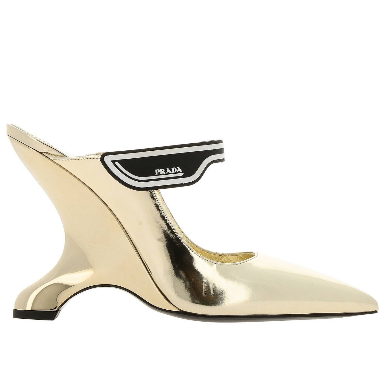 Enig med klart ugyldig PRADA: Shoes women | Pumps Prada Women Gold | Pumps Prada 1I464L 3AU1  GIGLIO.COM