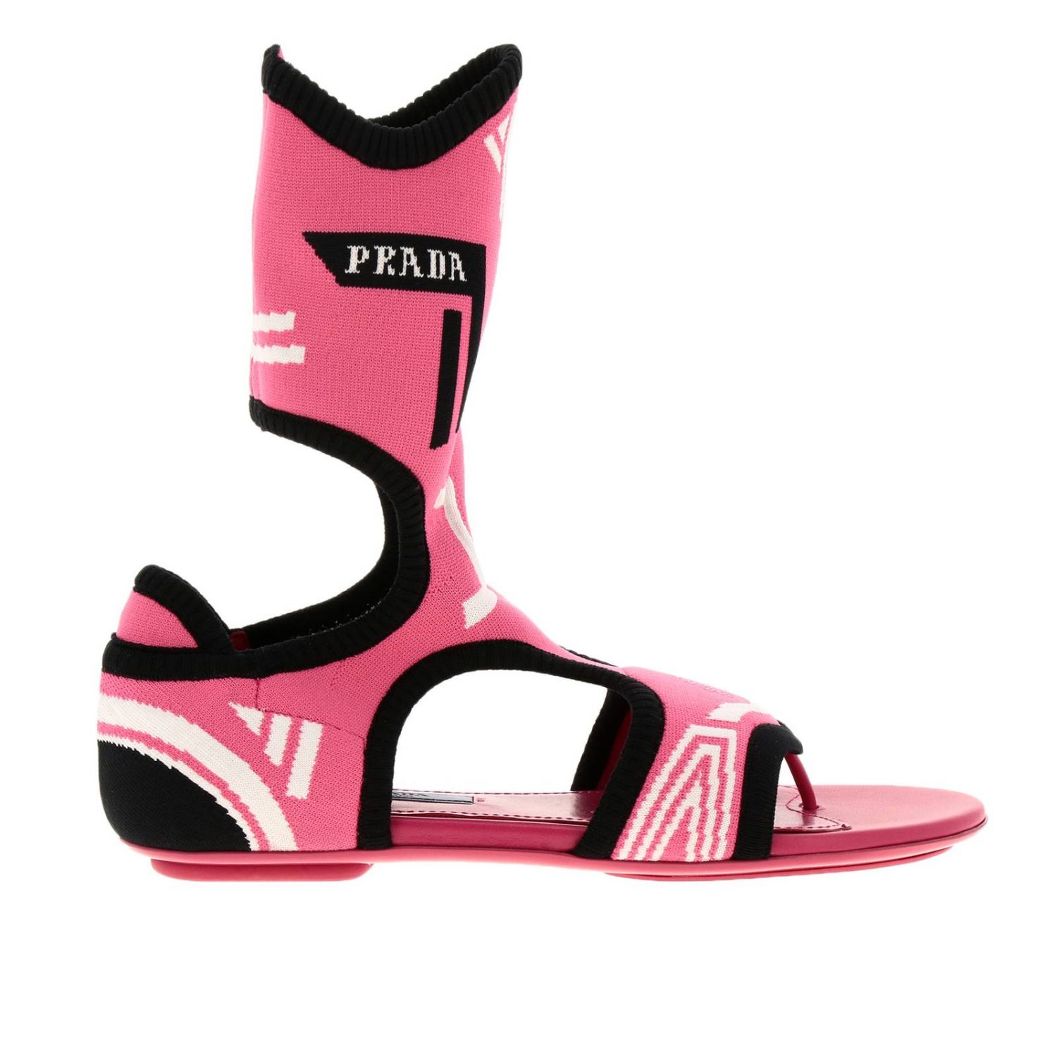 prada shoes pink