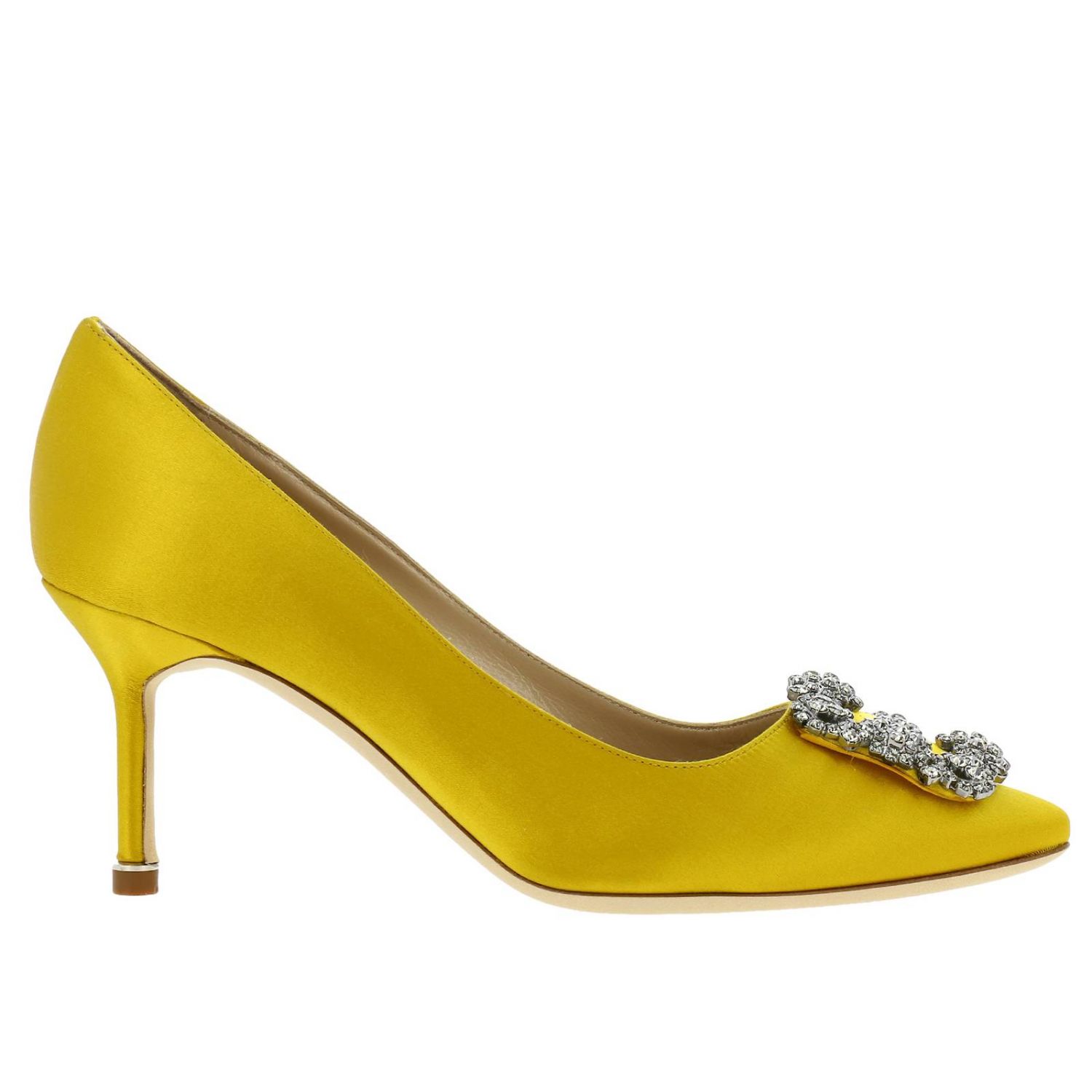 yellow manolo blahnik shoes