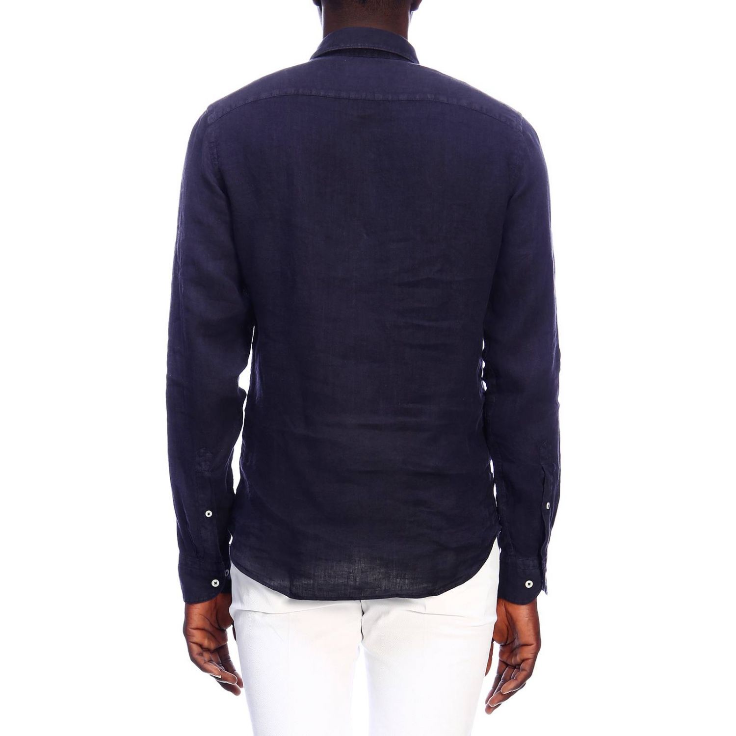 An American Tradition Outlet Shirt Men Bd Baggies Navy Shirt An