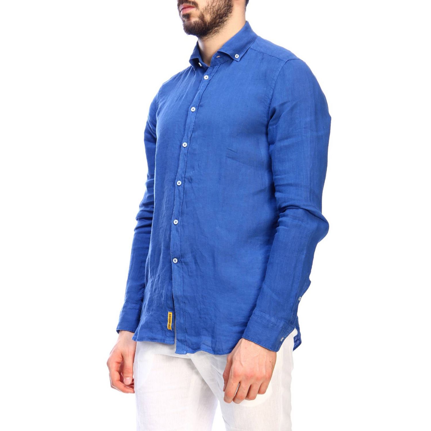 An American Tradition Outlet: Shirt men Bd Baggies - Royal Blue | Shirt ...