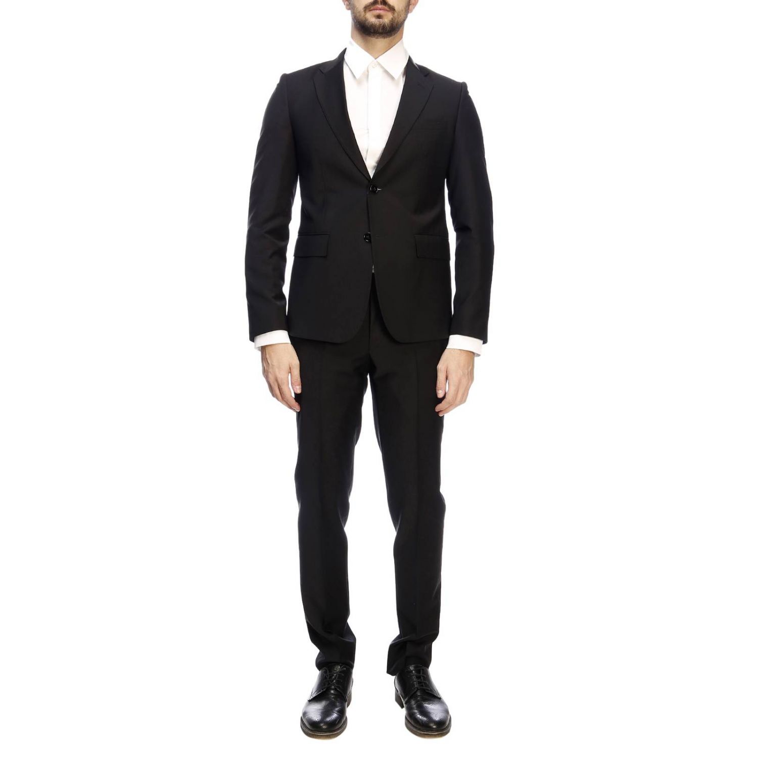 Brian Dales Outlet: suit for man - Black | Brian Dales suit GA81 JK4065 ...