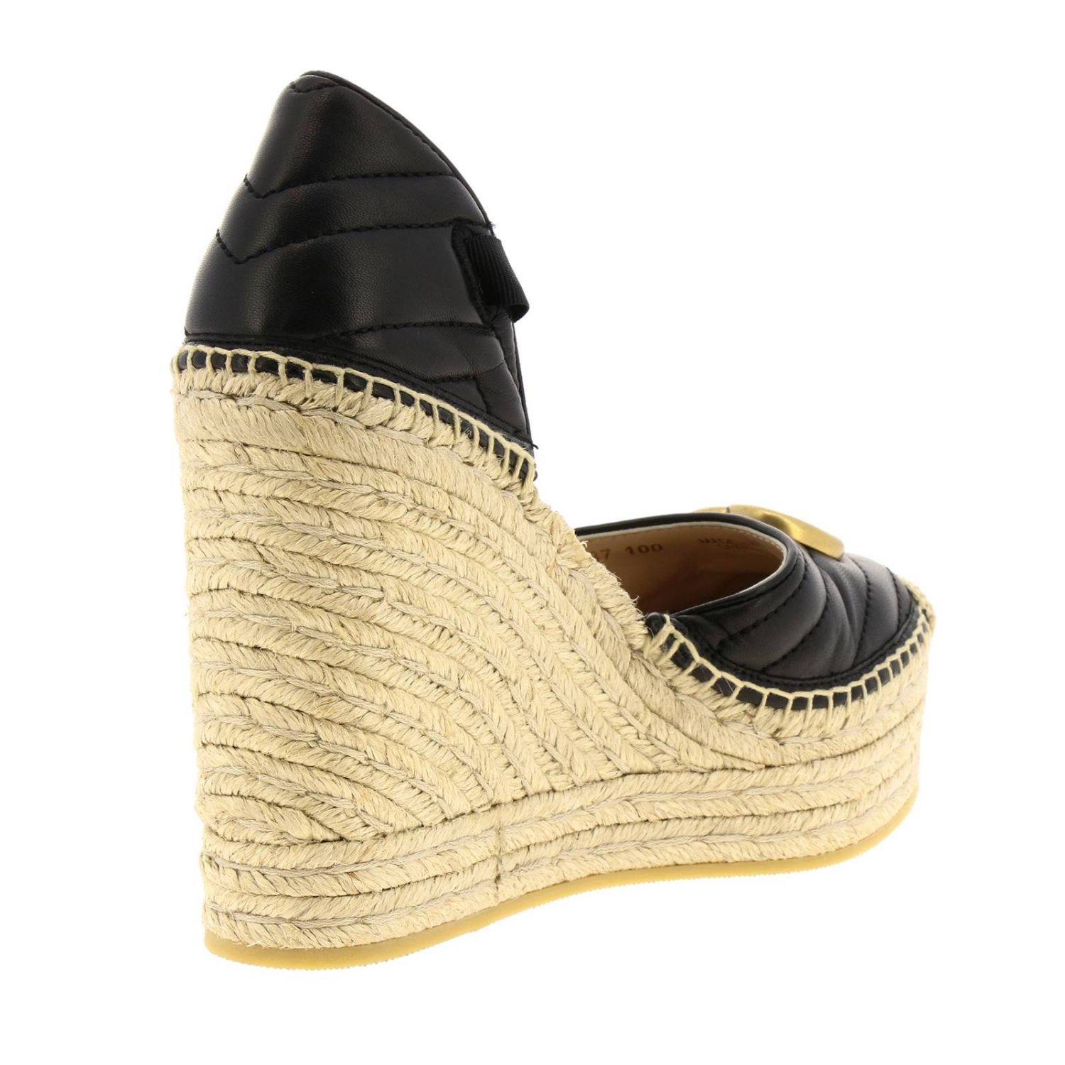 gucci women's wedge shoes