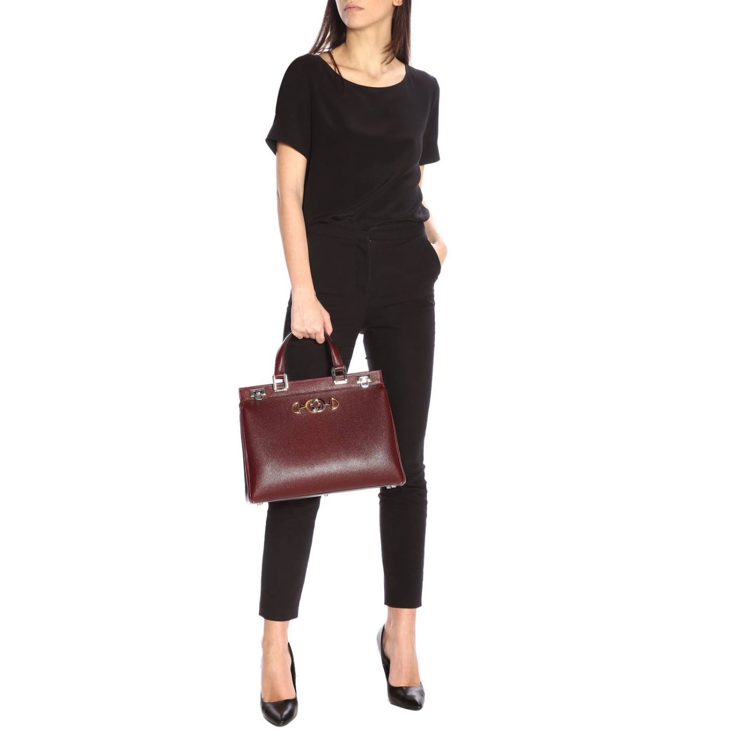 GUCCI: Bolso de hombro mujer - GRANATE | Bolso De Mano Gucci 564714 1B90X  GIGLIO.COM
